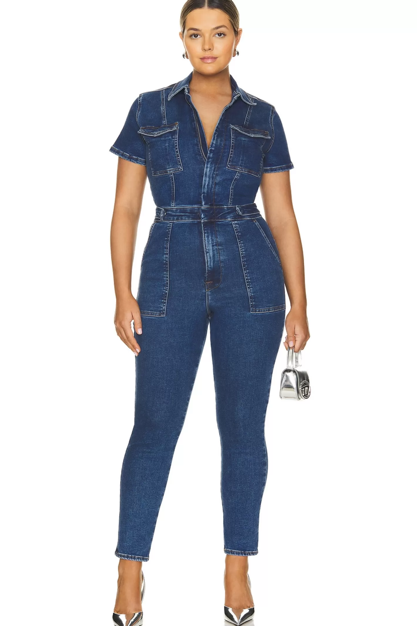 Fit For Success Jumpsuit>Good American Discount