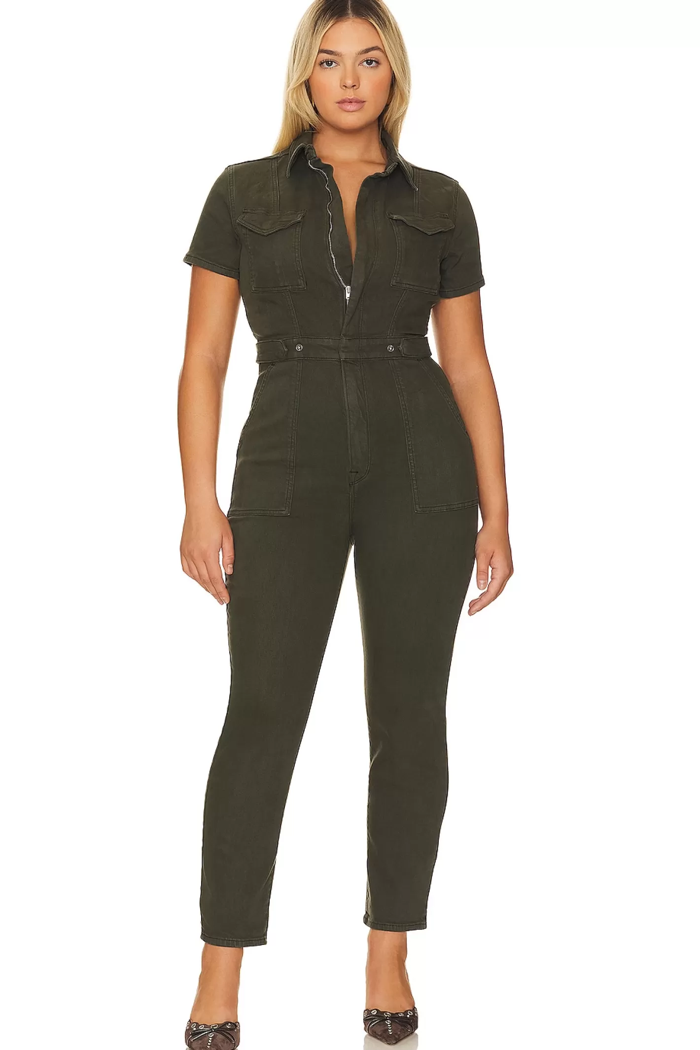 Fit For Success Jumpsuit>Good American Fashion