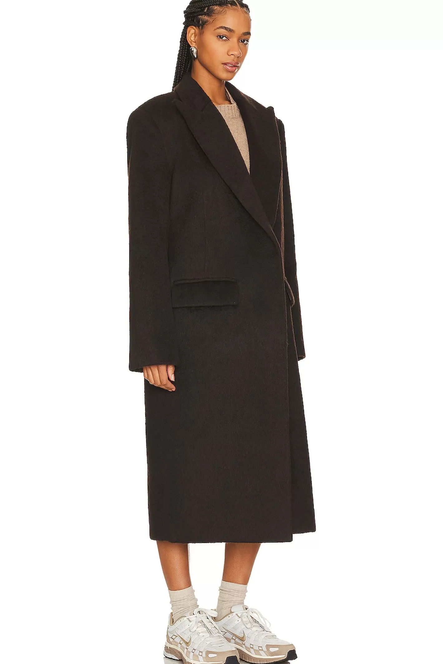 Flora Coat>GRLFRND Flash Sale