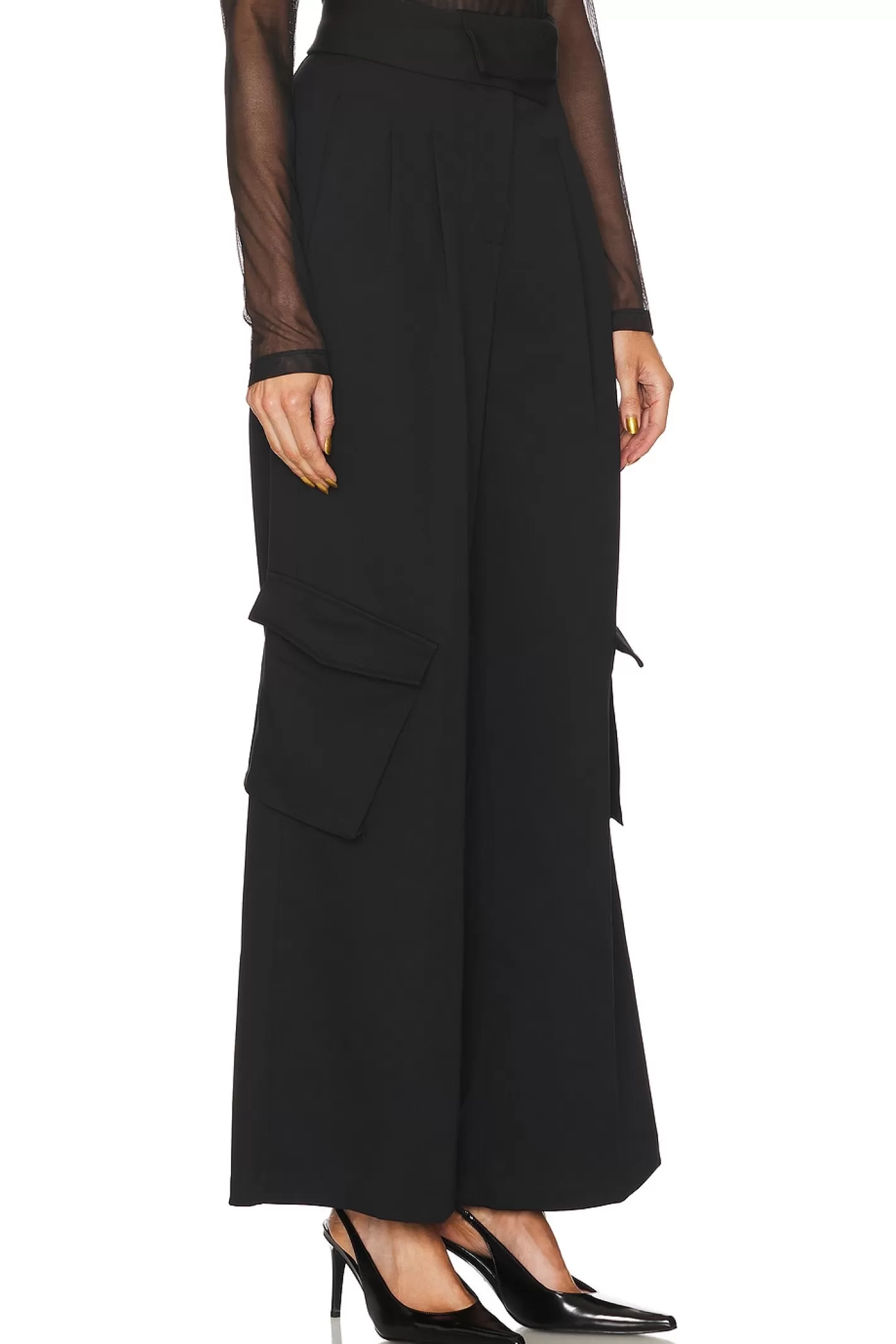 Freda Foldover Pant>Kimberly Taylor Shop