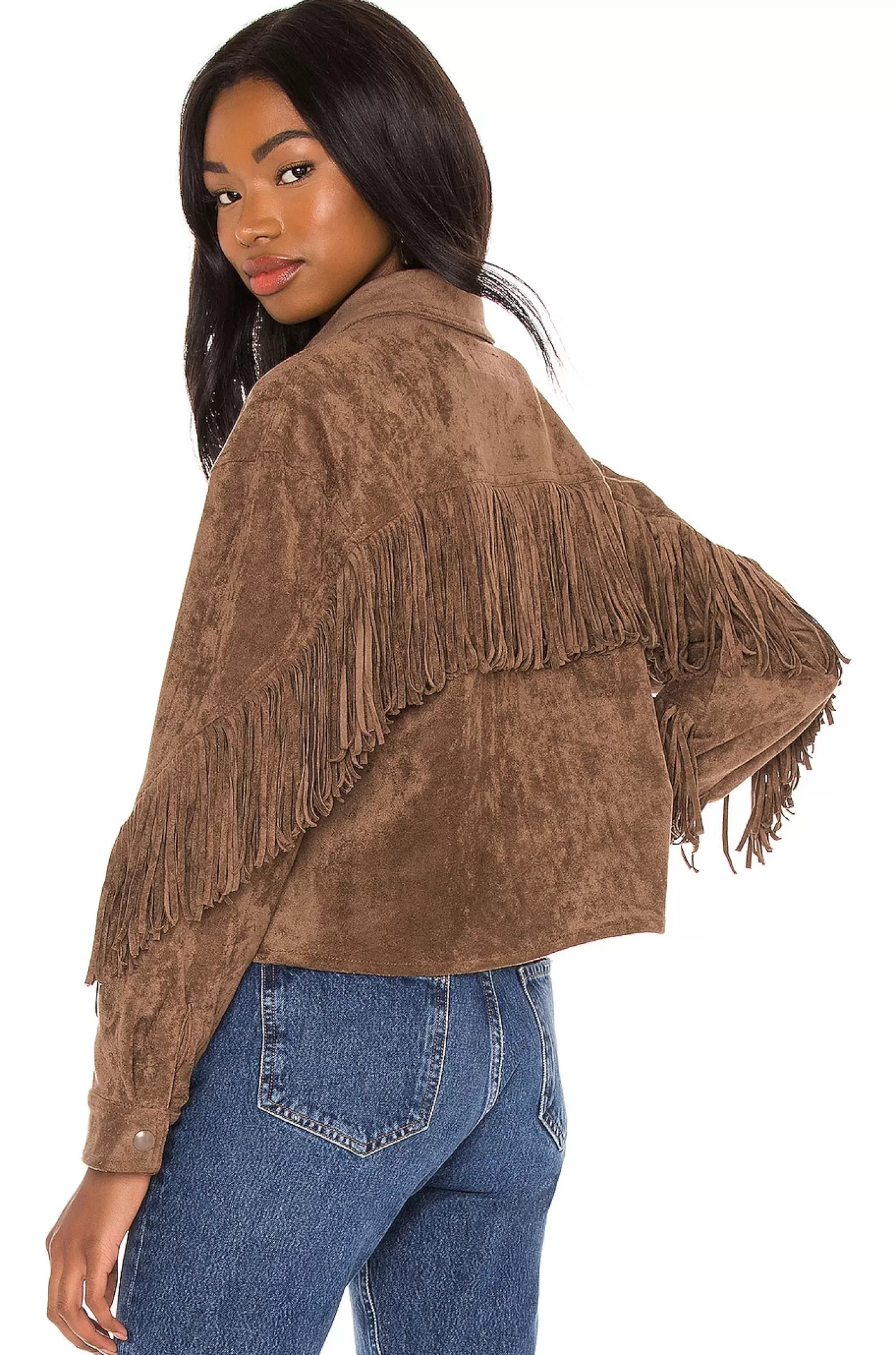 Fringe Shacket>BLANKNYC Hot