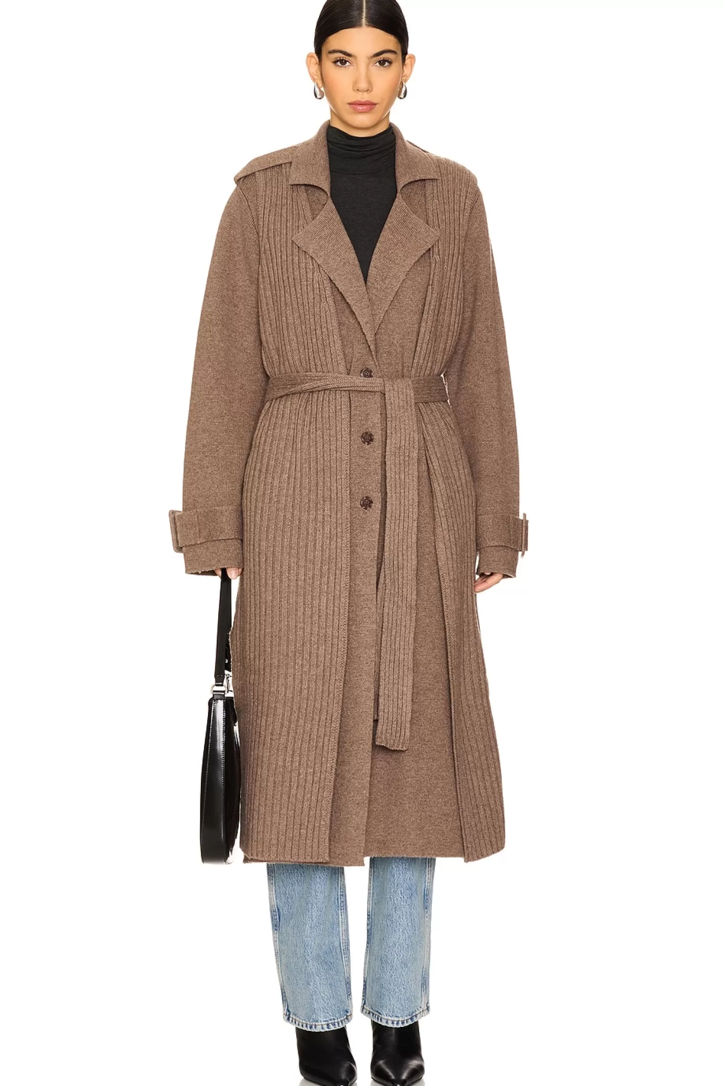 Full Length Two Piece Knit Coat>NAADAM Sale