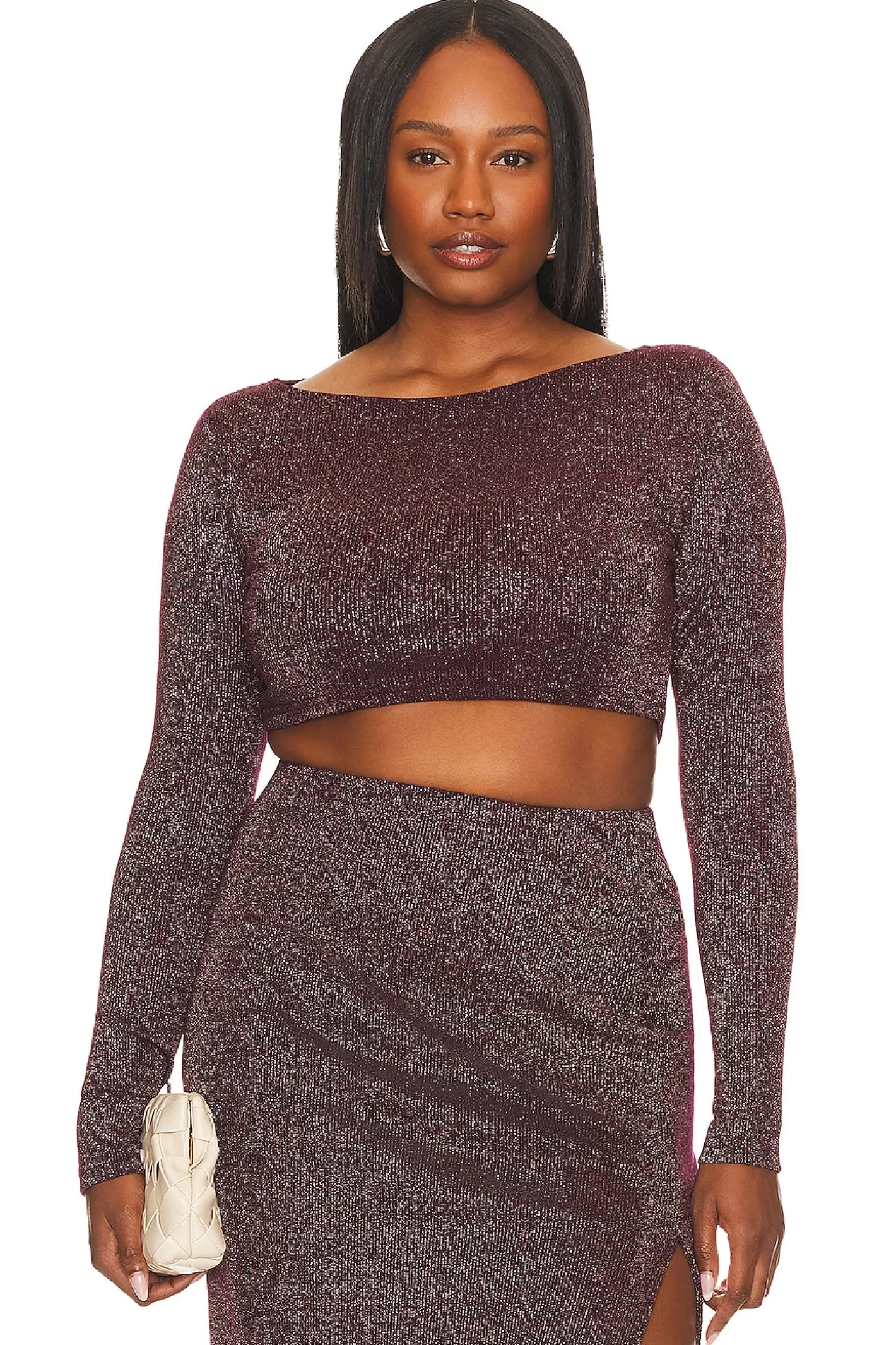 Gabby Shoulder Pad Top>REMI x REVOLVE Cheap