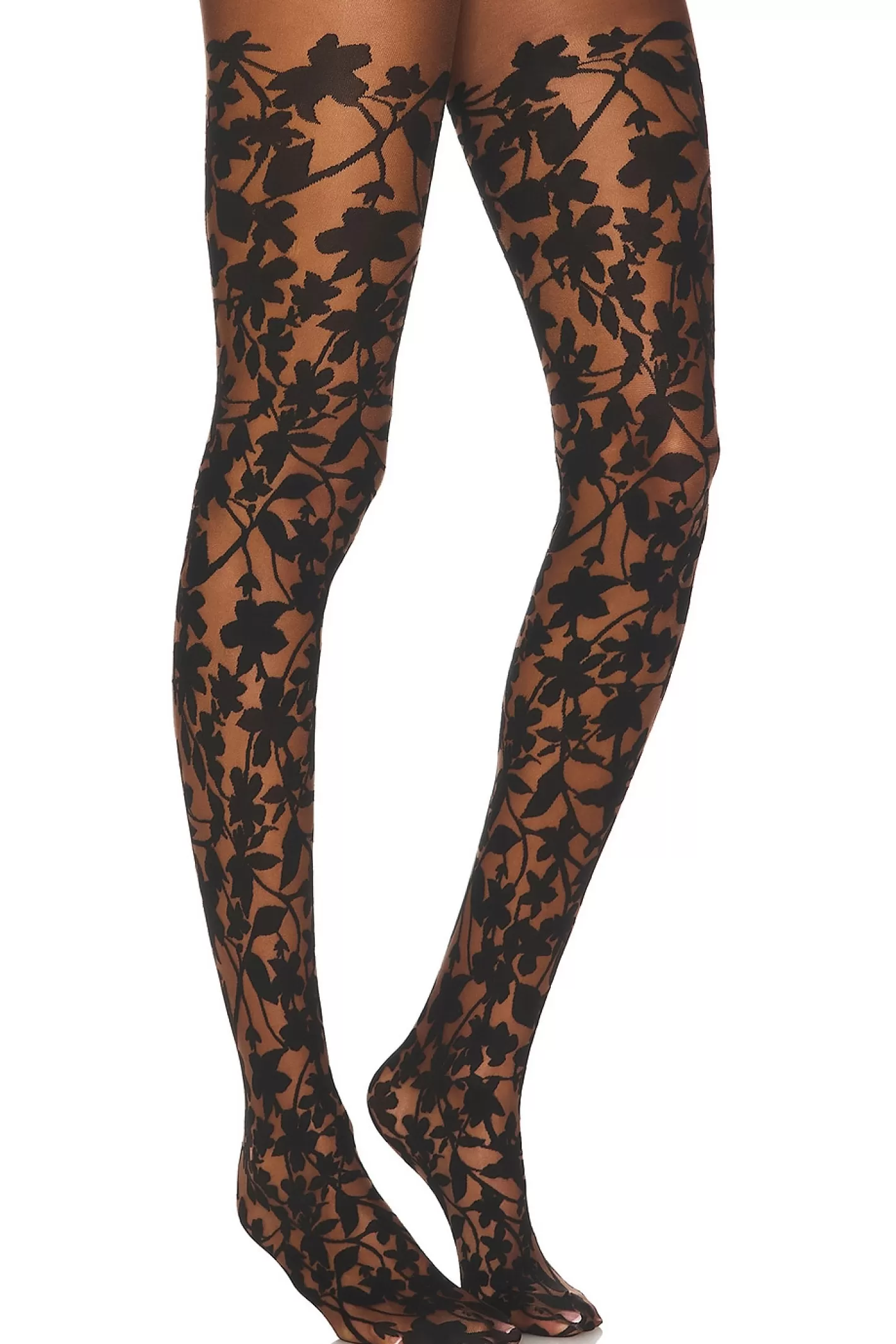 Graphic Flower Tights>Wolford Flash Sale