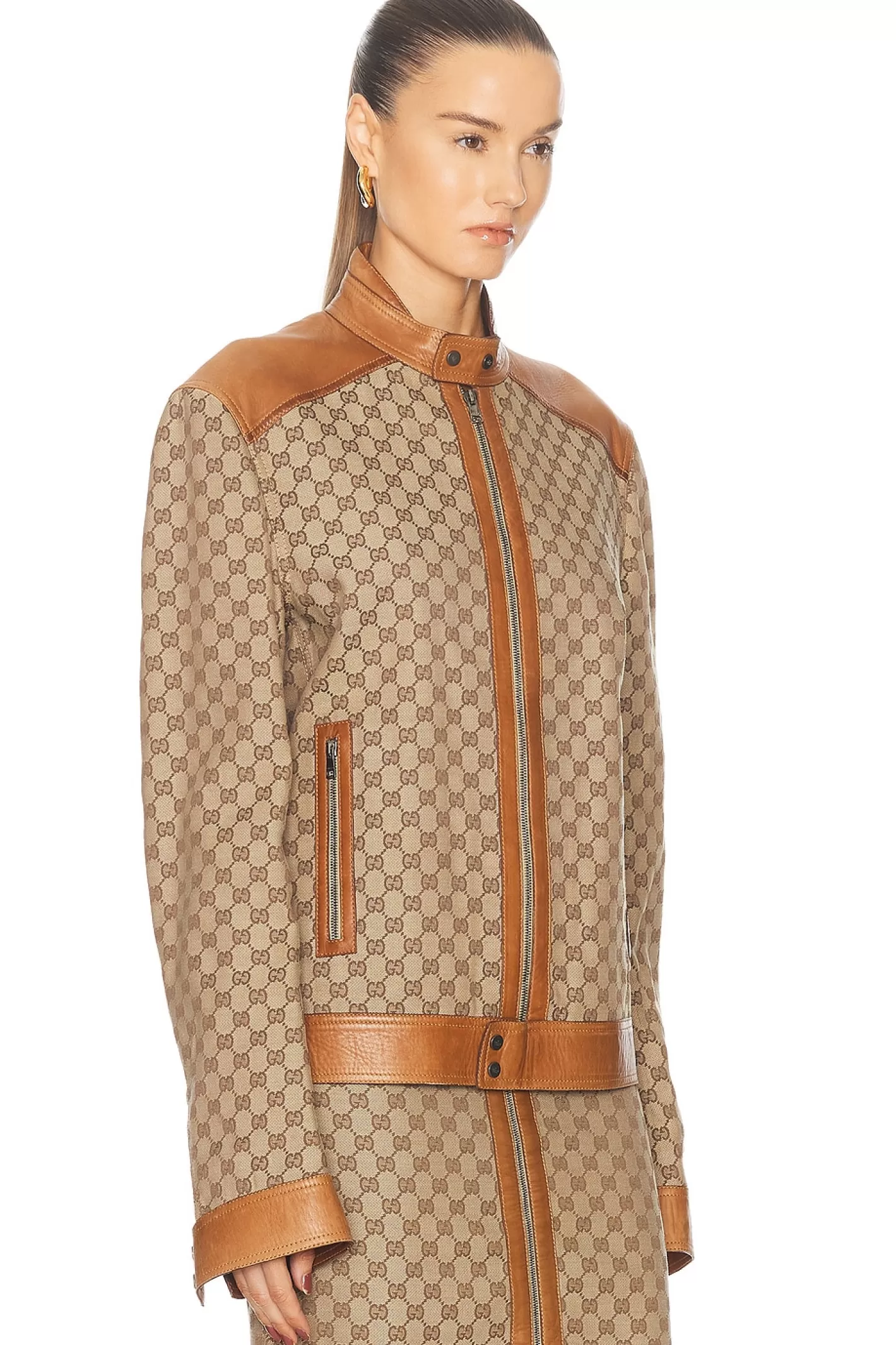 Gucci GG Moto Jacket>FWRD Renew Flash Sale