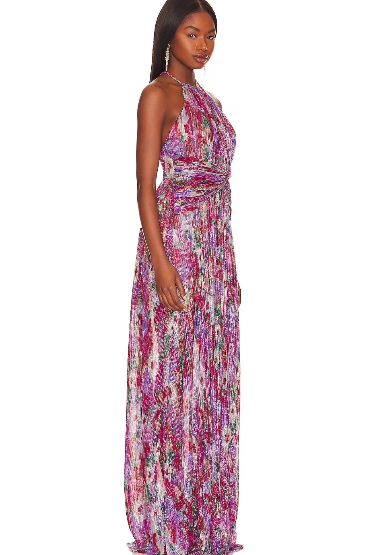 Halter Neck Maxi Dress>PatBO Best Sale