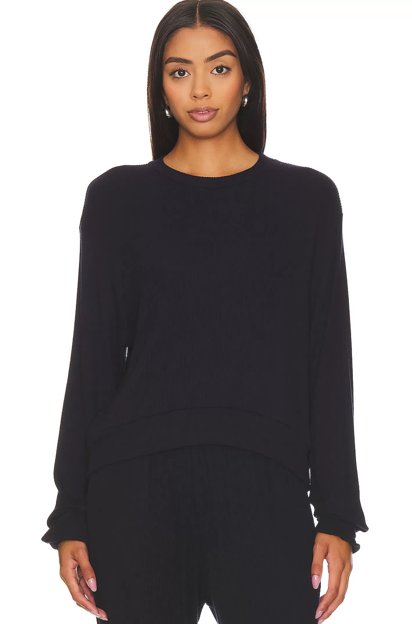 Hamish Crop Pullover>Michael Lauren Cheap