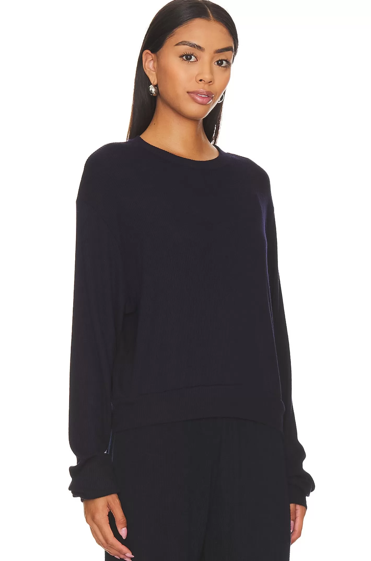 Hamish Crop Pullover>Michael Lauren Cheap