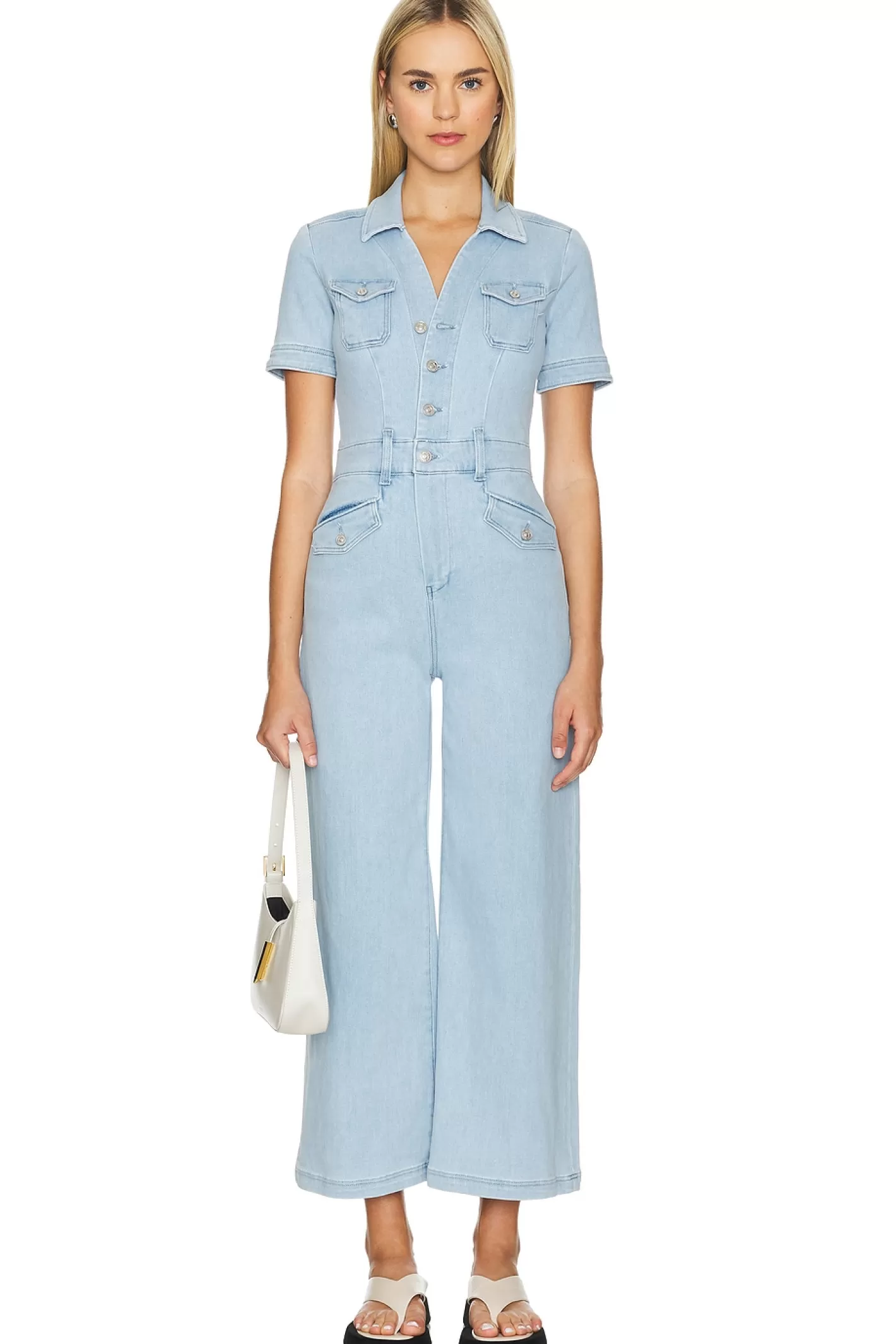 Harper Ankle Jumpsuit>PAIGE Shop