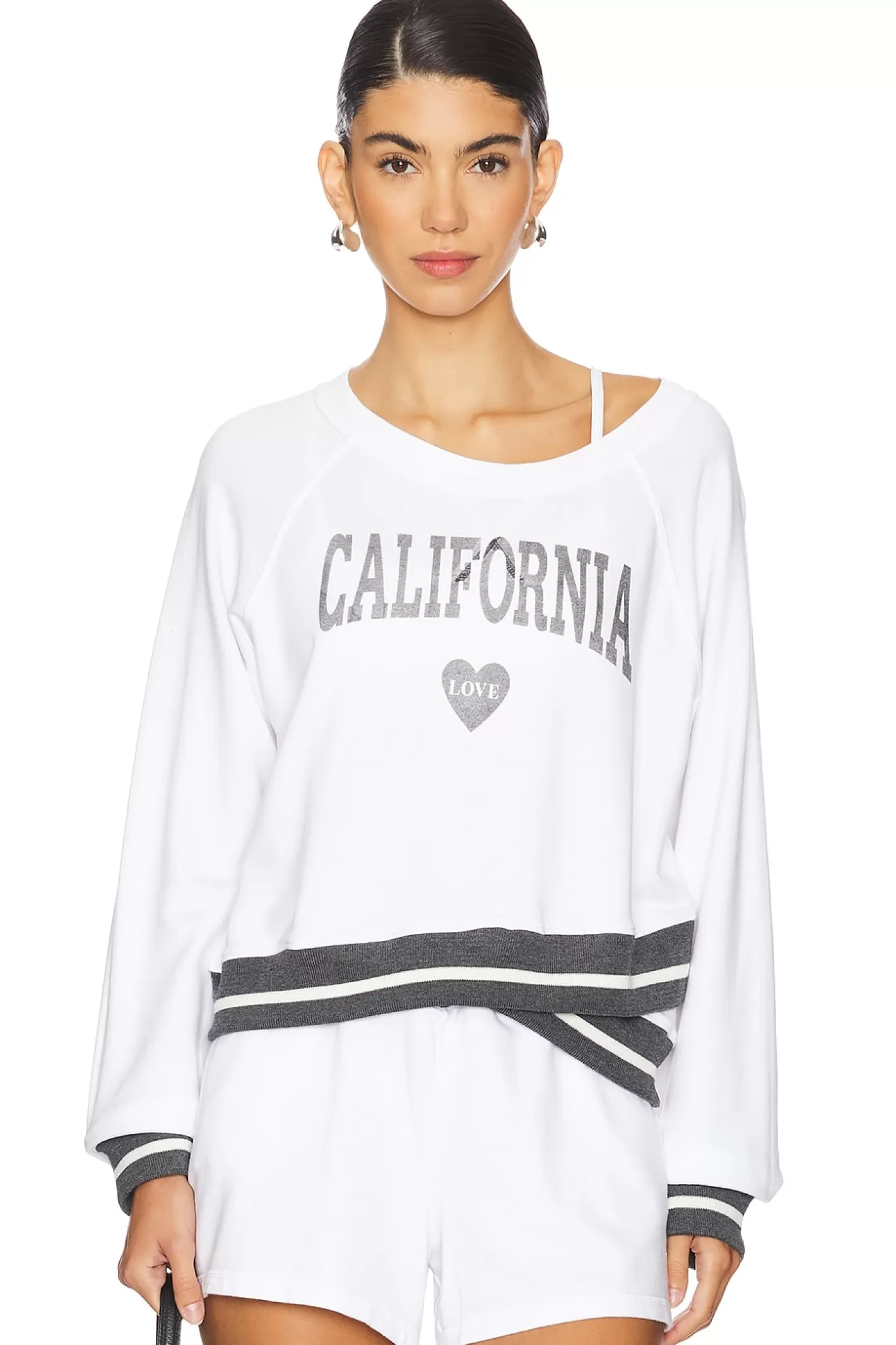 Heart Cali Sweatshirt>SUNDRY Fashion