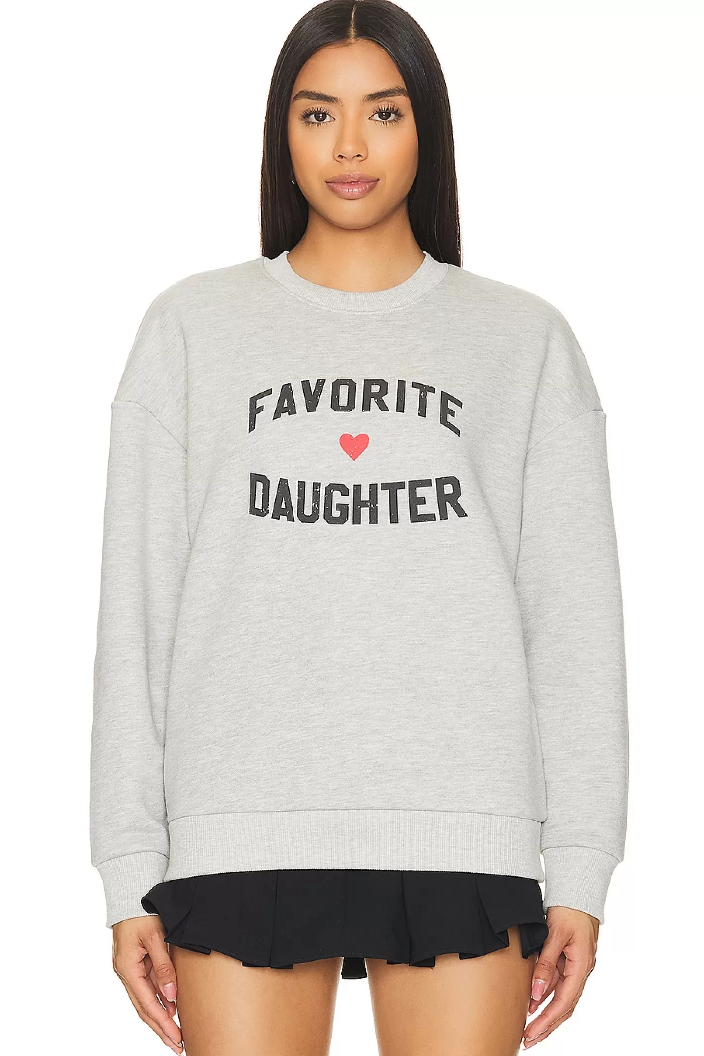 Heart Logo Sweatshirt>Favorite Daughter Cheap