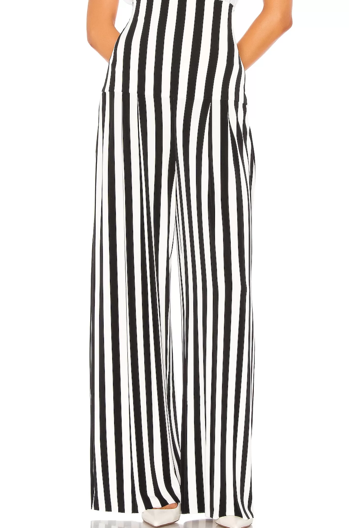 High Waist Pleat Pant>Norma Kamali Outlet