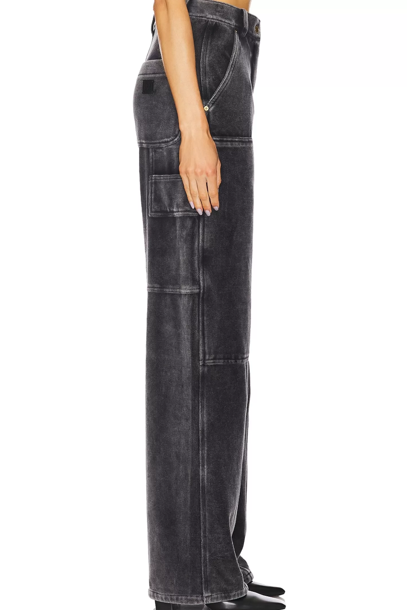 High Waisted Pant With Panel Detail>Alexander Wang Cheap