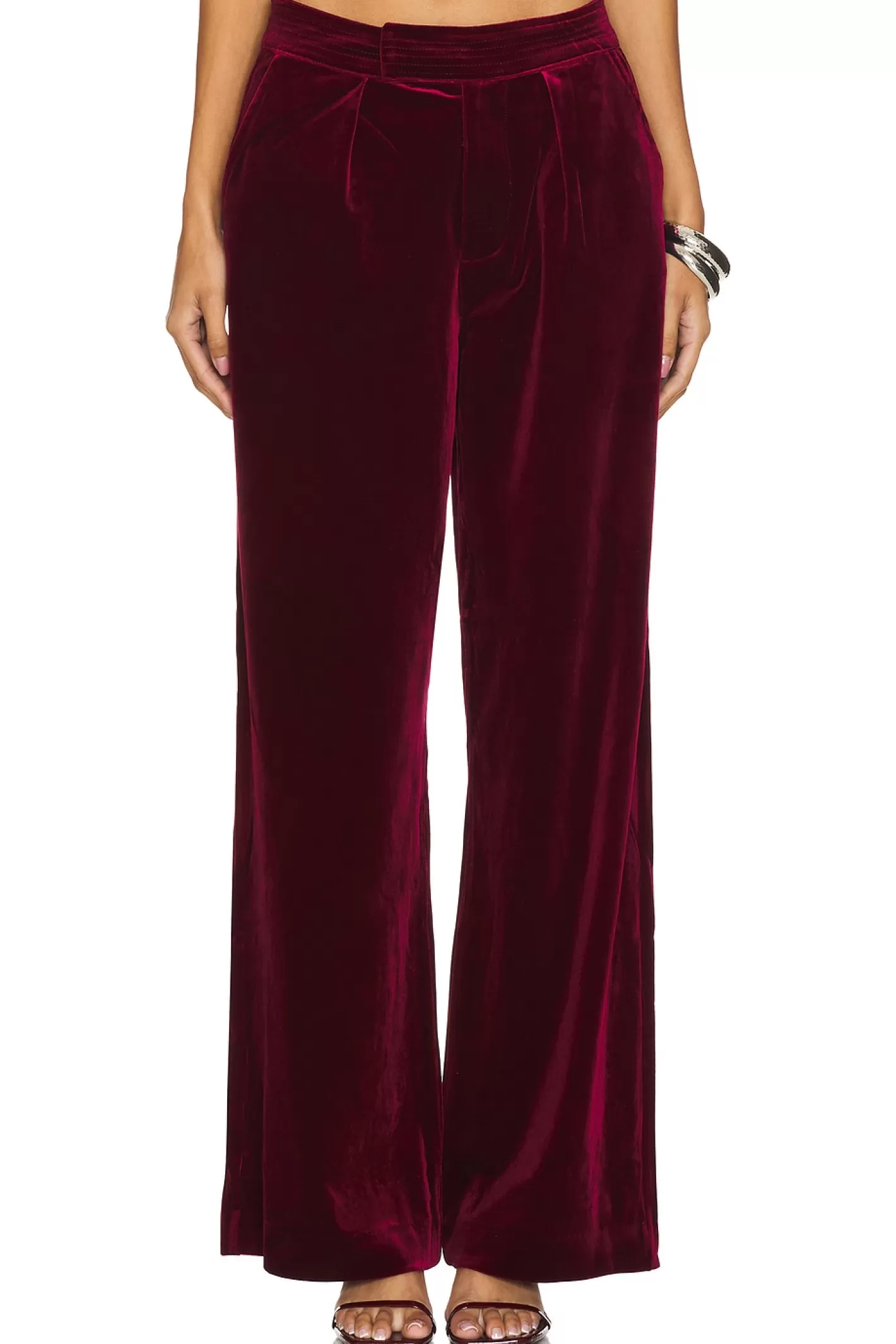 High Waisted Pleated Trouser>BLANKNYC Store