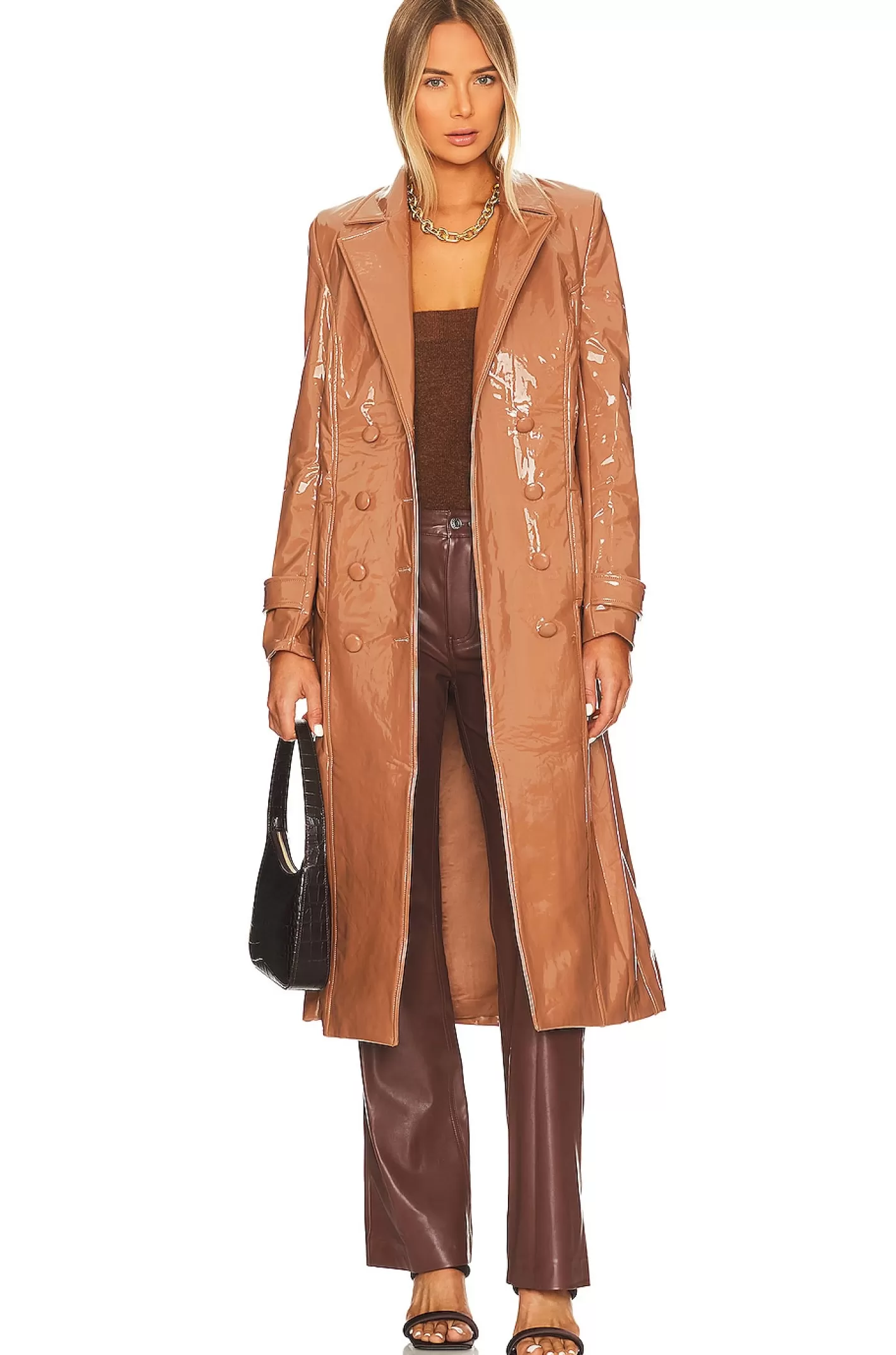 Hi-Shine Trench Coat>Bardot Flash Sale