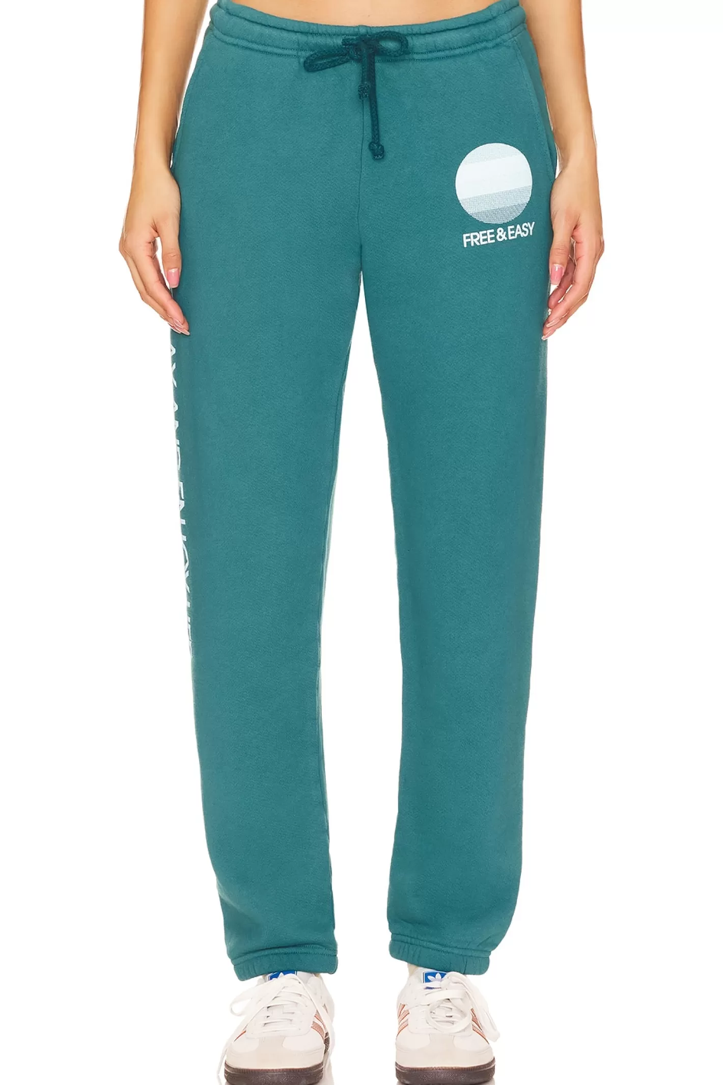 Horizon Lines Heavy Fleece Sweatpants>Free & Easy Outlet