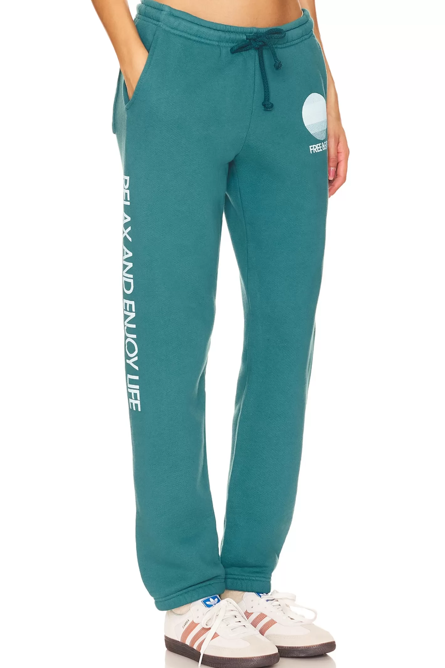 Horizon Lines Heavy Fleece Sweatpants>Free & Easy Outlet