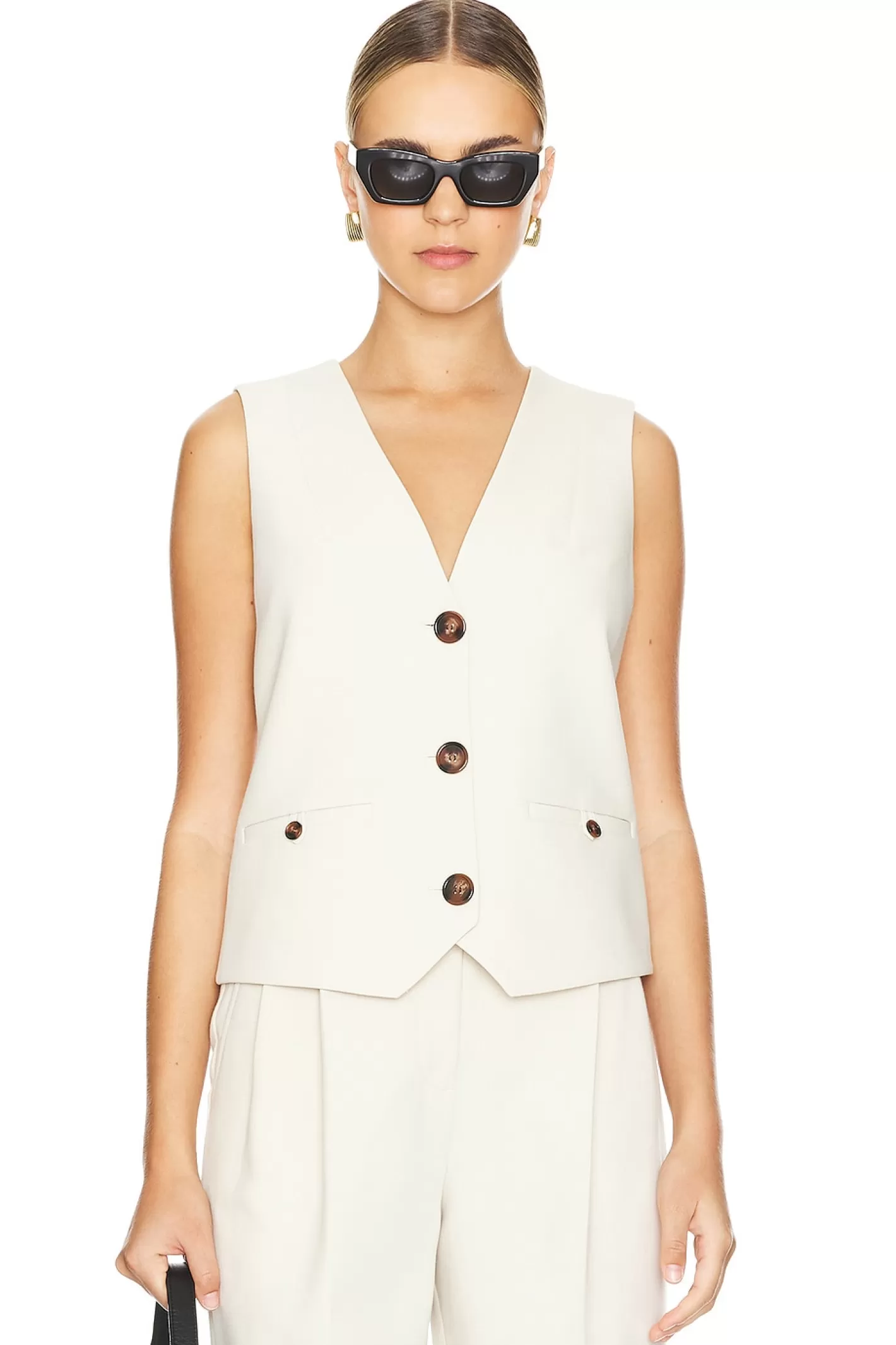 Irena Oversized Tailored Vest>Shona Joy Flash Sale