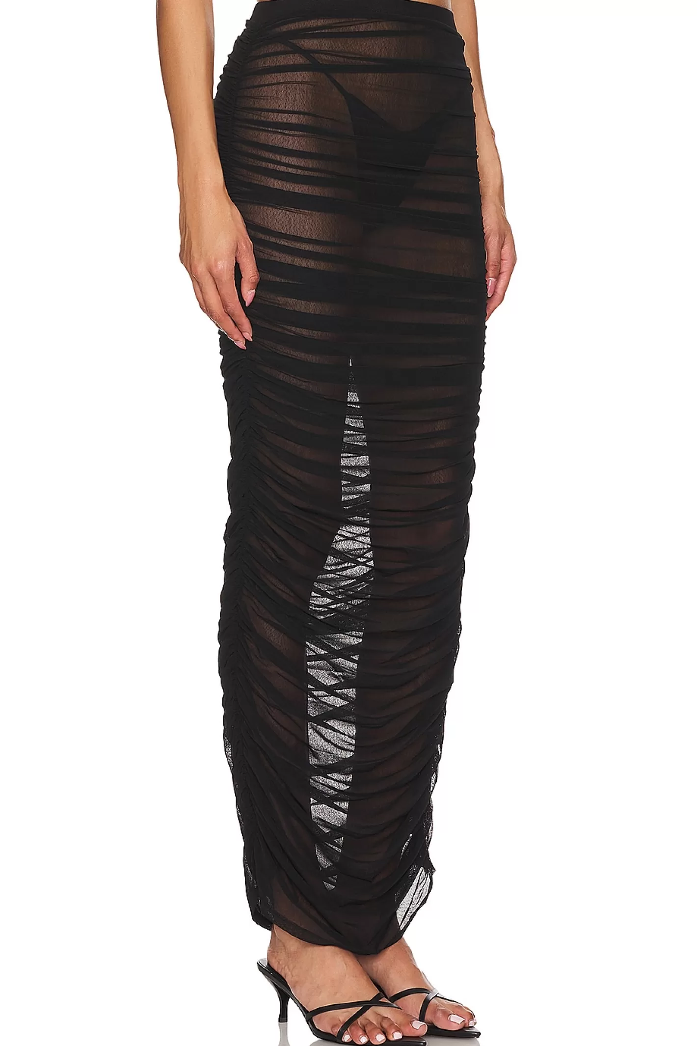 Isabella Sheer Maxi Skirt>NBD Flash Sale