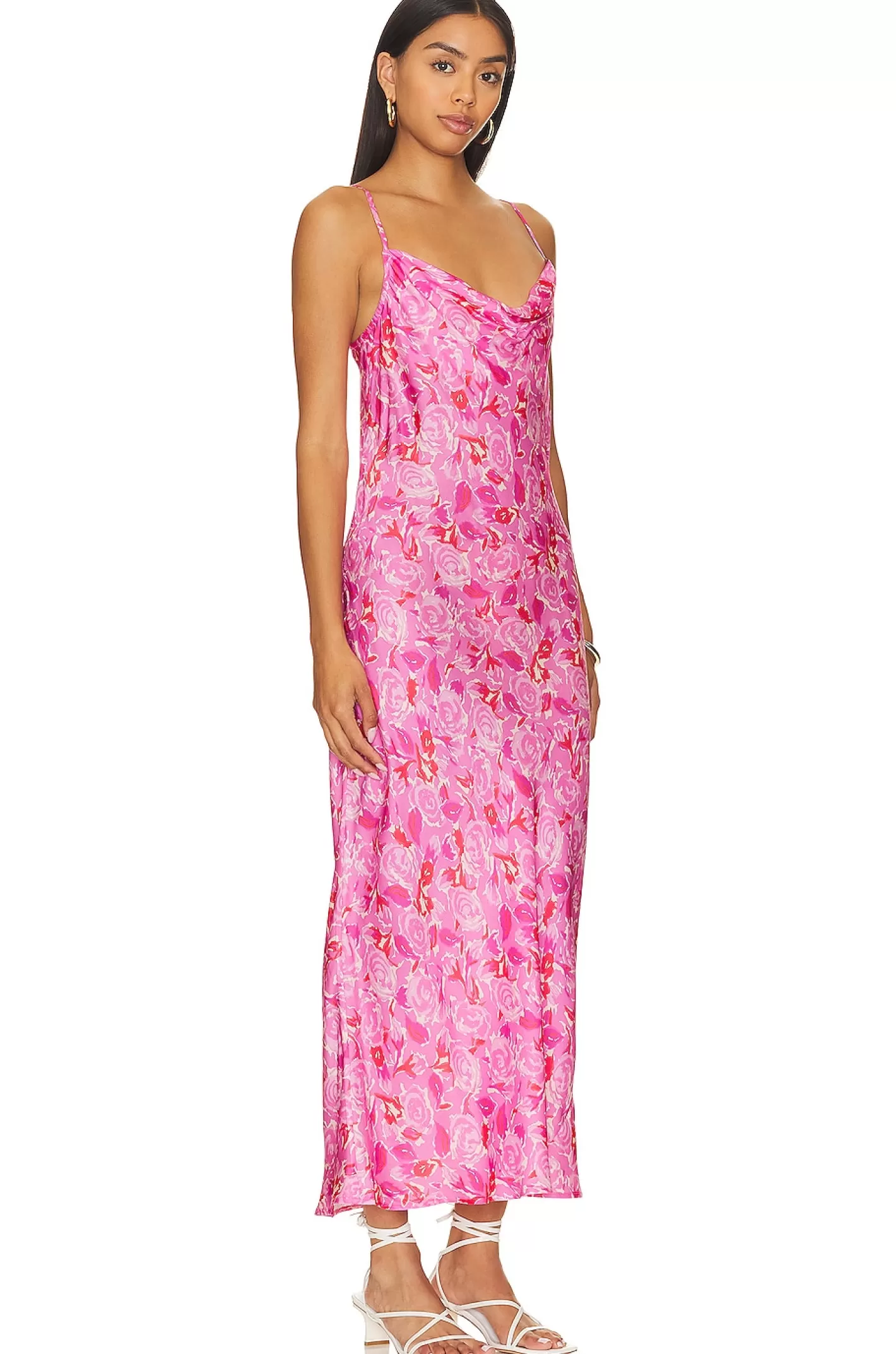 Islamorada Bias Strappy Maxi Dress>SPELL New