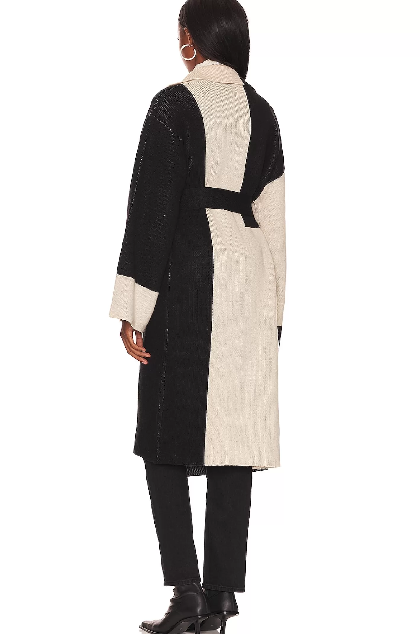 Jaren Color Block Long Cardigan>L'Academie Sale