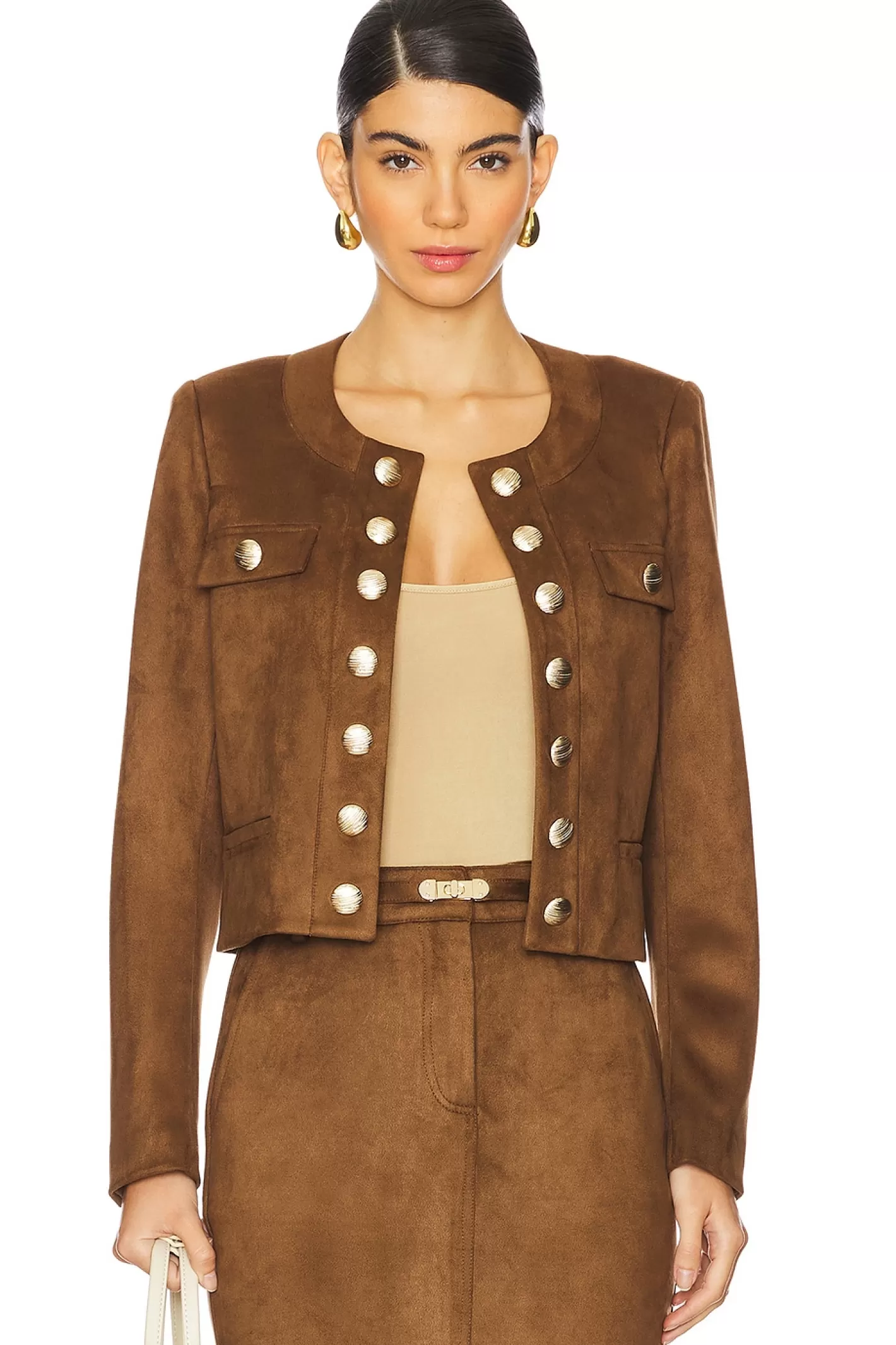 Karson Faux Suede Jacket>Generation Love Cheap