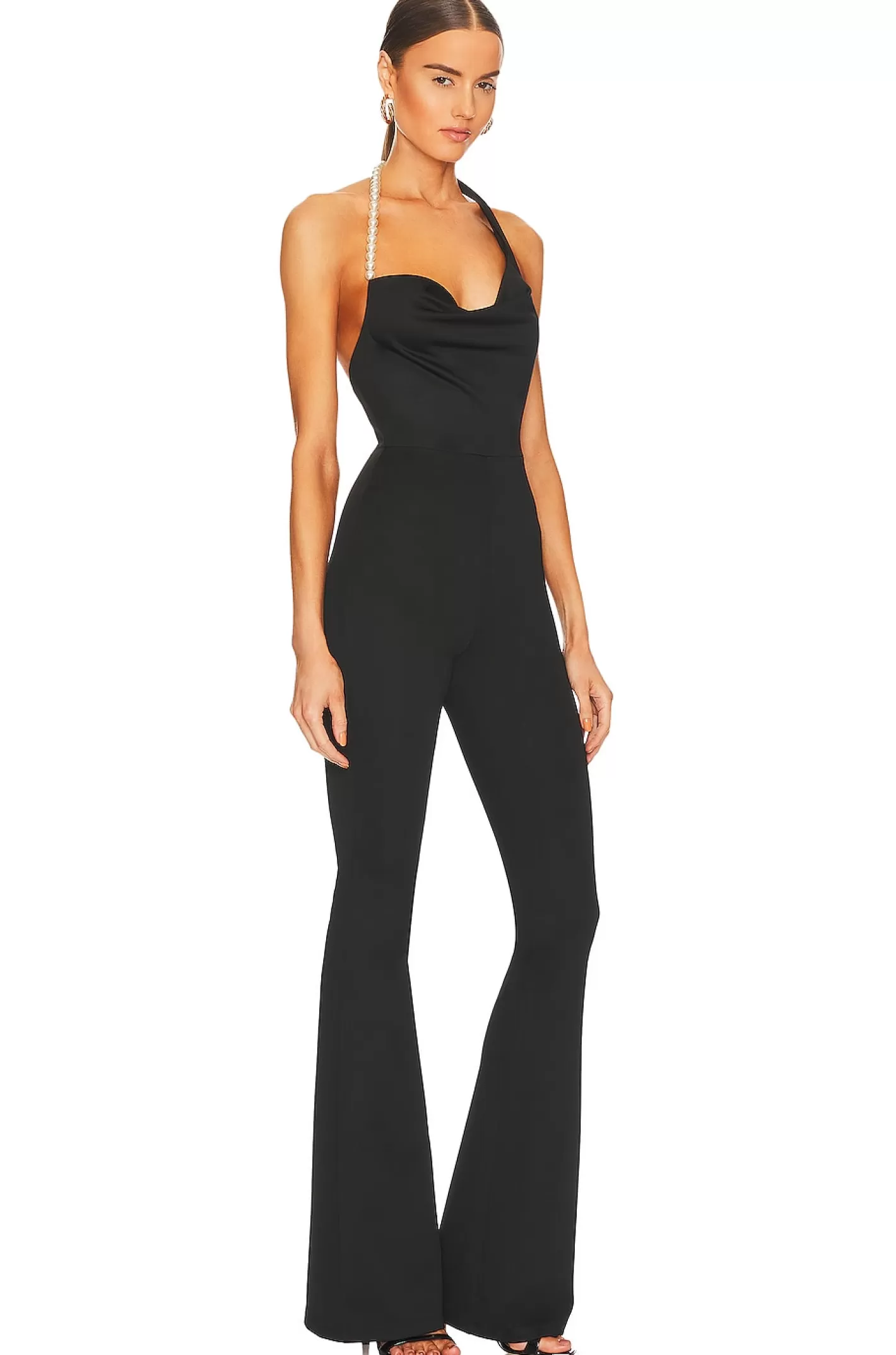 Kate Pearl Trim Jumpsuit>Khanums Discount