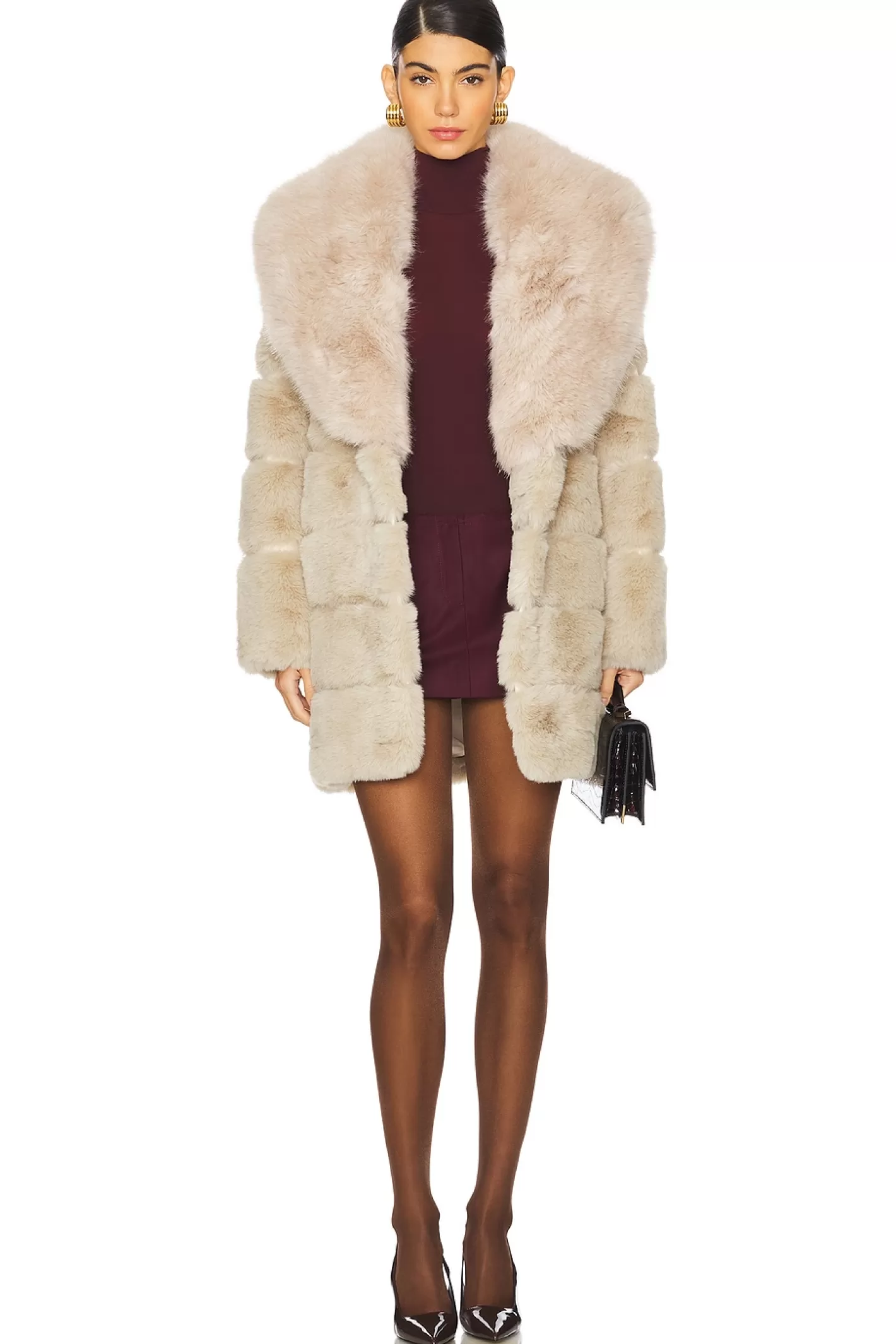 Keystone Faux Fur Coat>ELLIATT Best