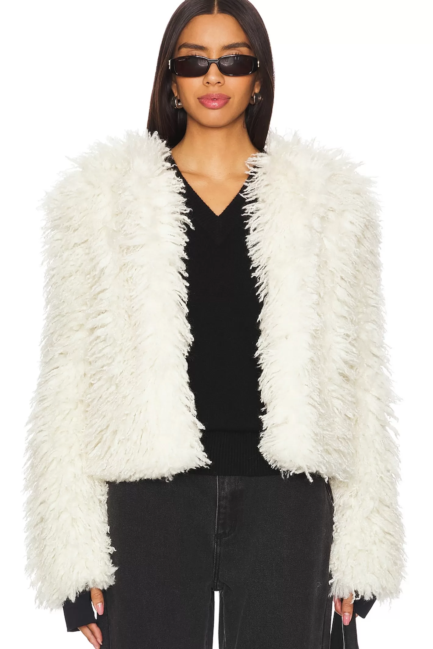 Kiki Faux Fur Jacket>SAM. Discount