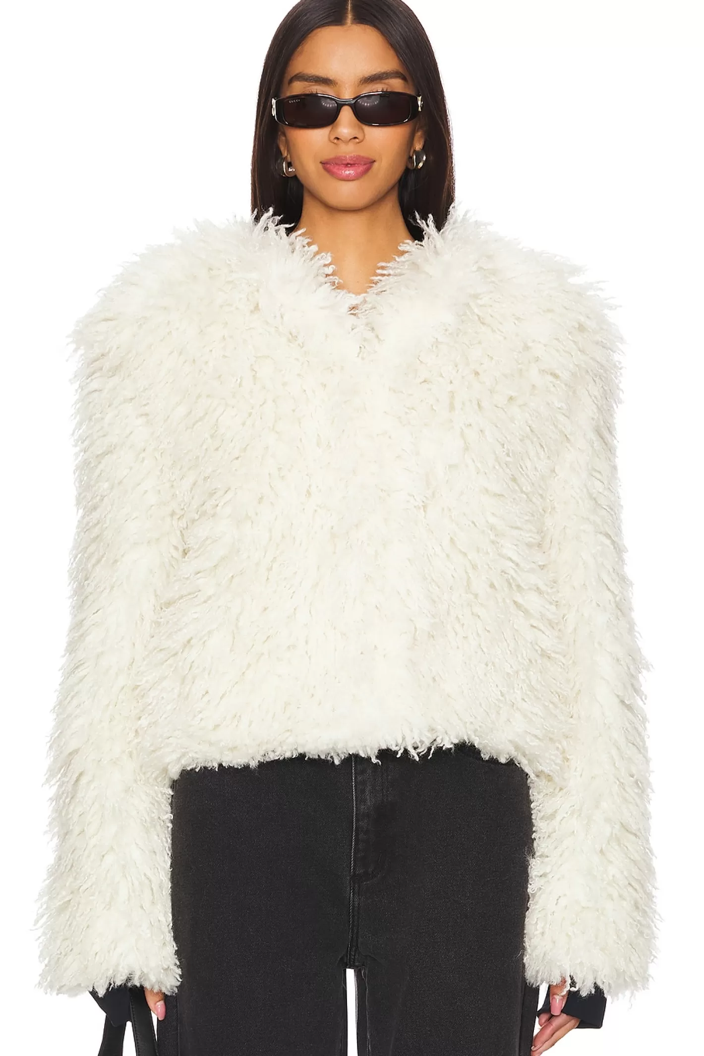 Kiki Faux Fur Jacket>SAM. Discount