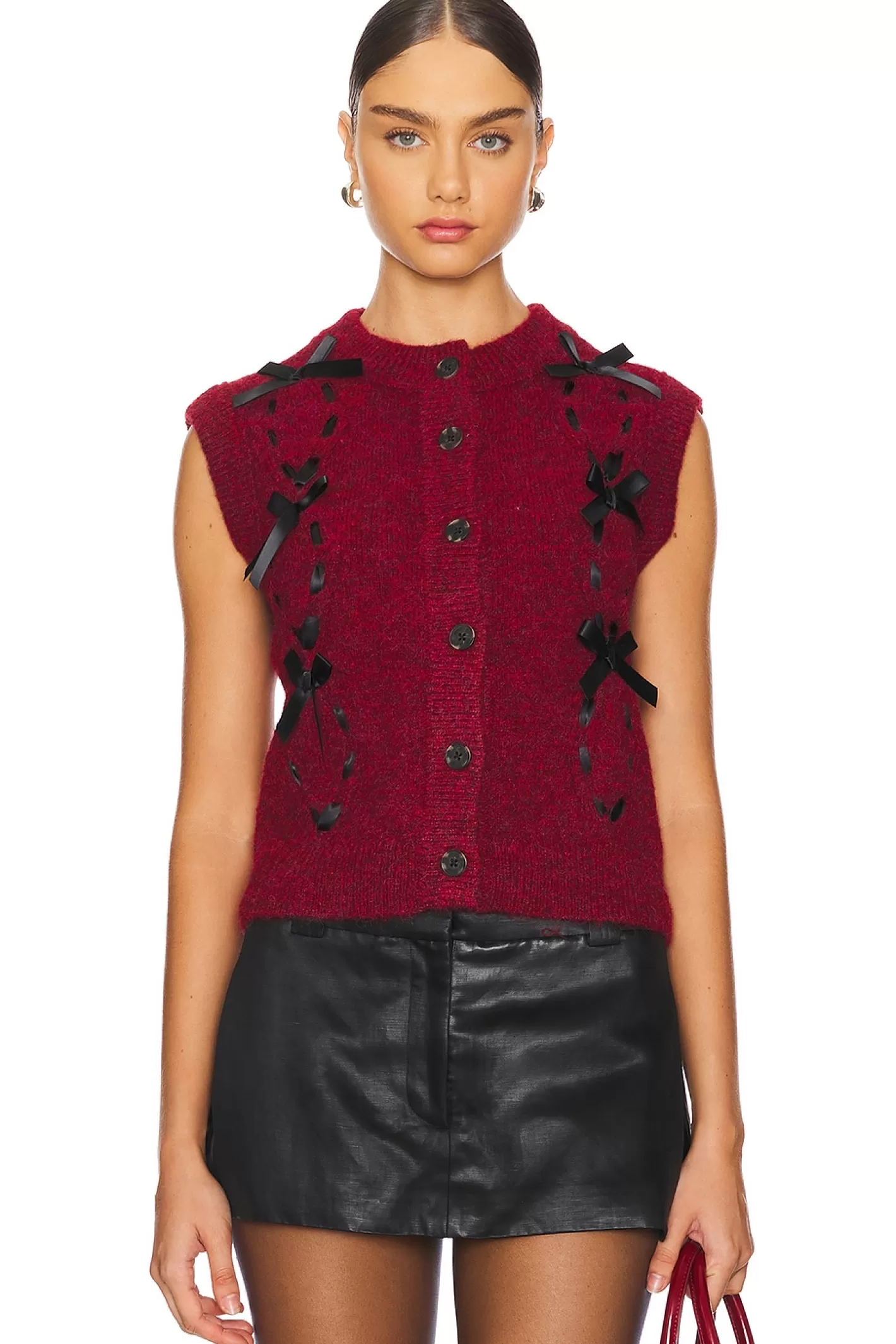 Kimmy Knit Vest>Damson Madder Cheap