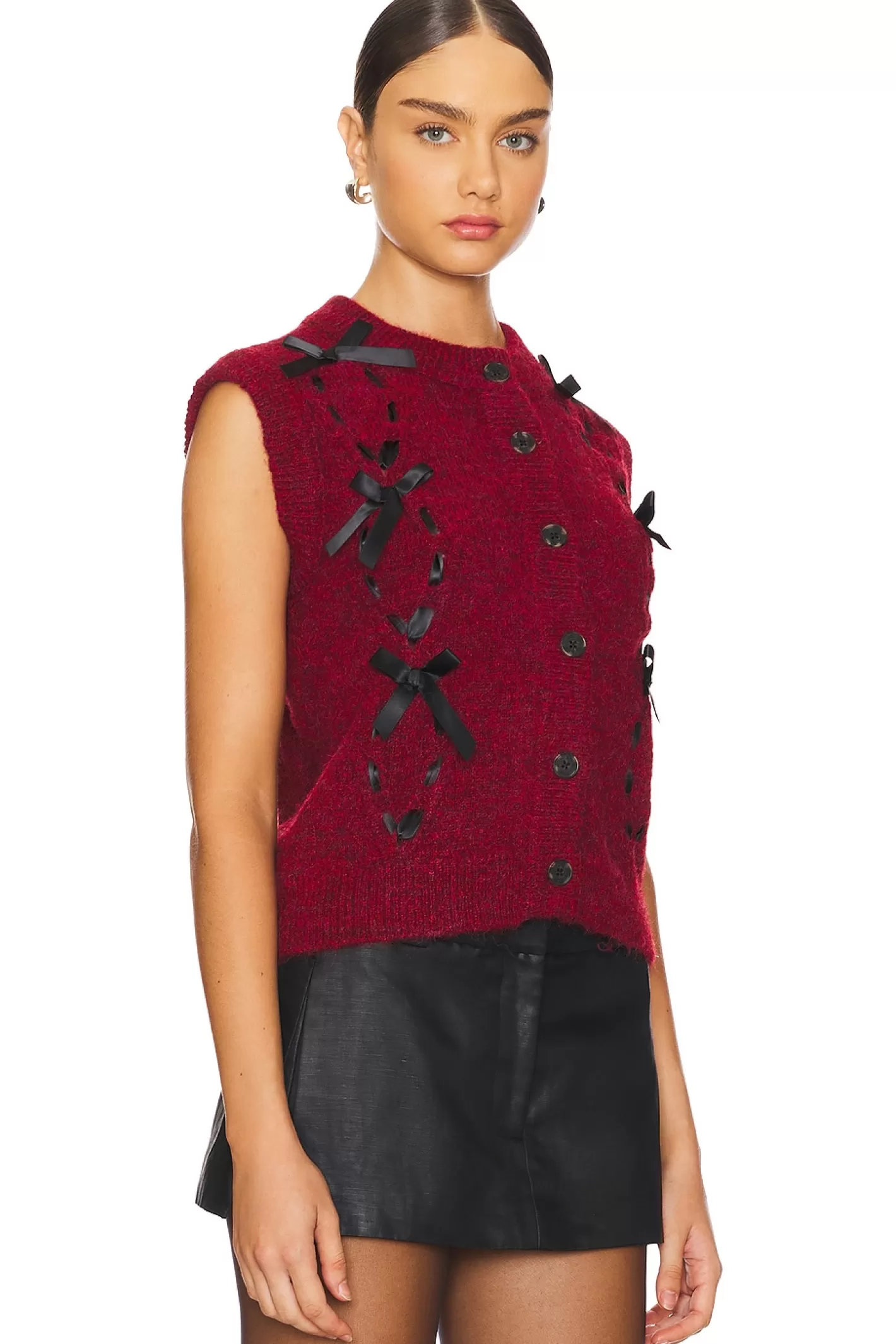 Kimmy Knit Vest>Damson Madder Cheap