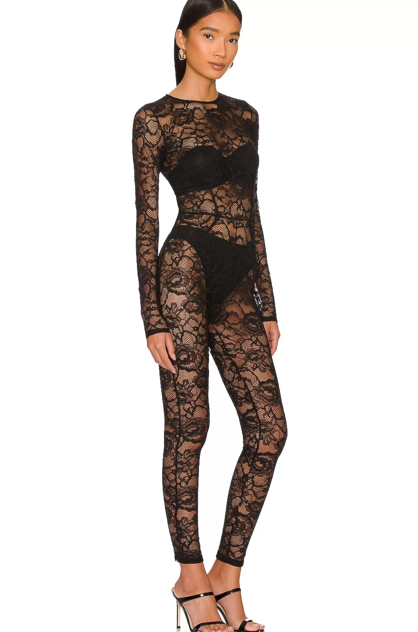 Lace Catsuit>fleur du mal Shop