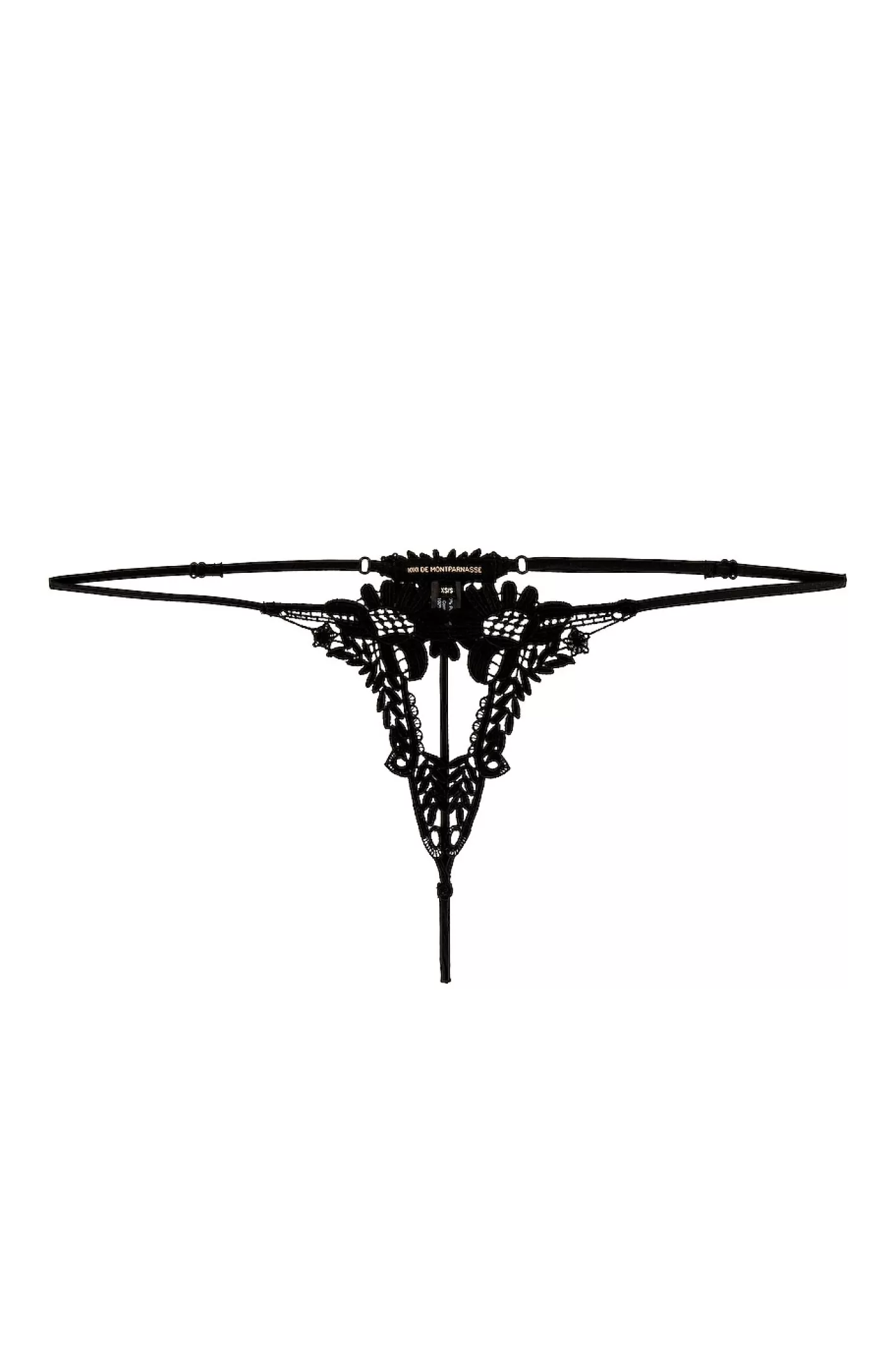 Lace Ouvert Thong>Kiki de Montparnasse Outlet