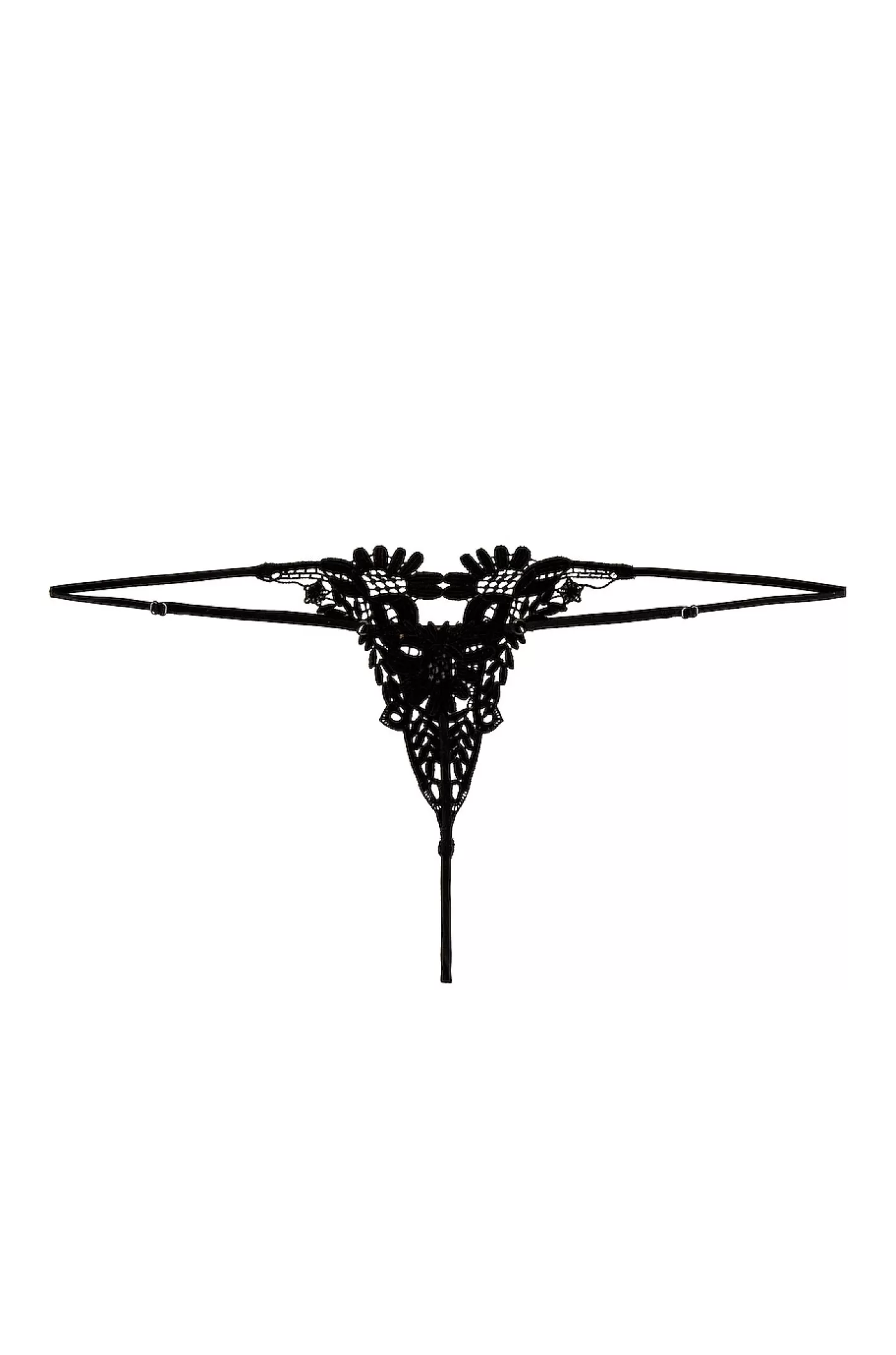 Lace Ouvert Thong>Kiki de Montparnasse Outlet