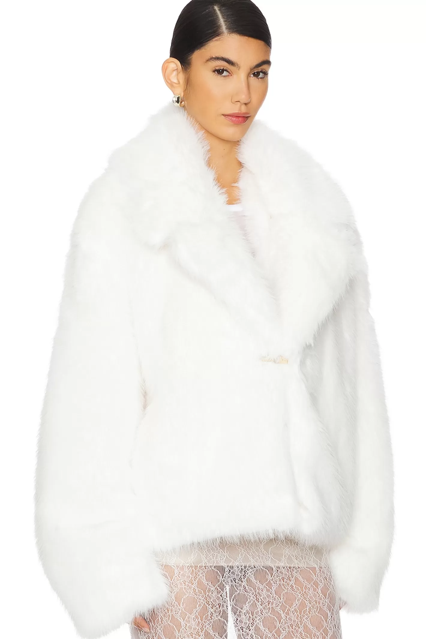 Lana Faux Fur Jacket>Aniye Records Best