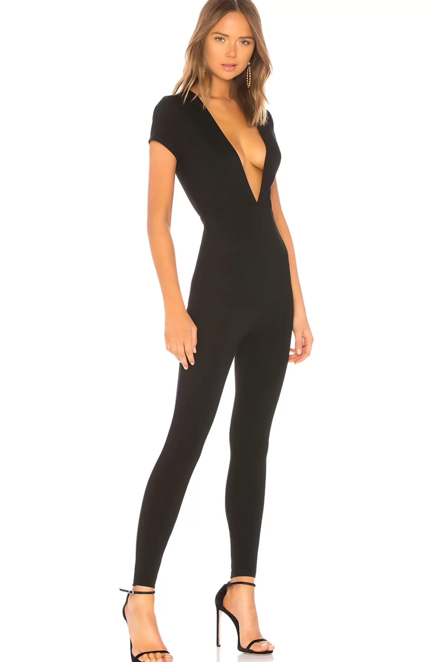 Leona Deep V Catsuit>superdown Cheap