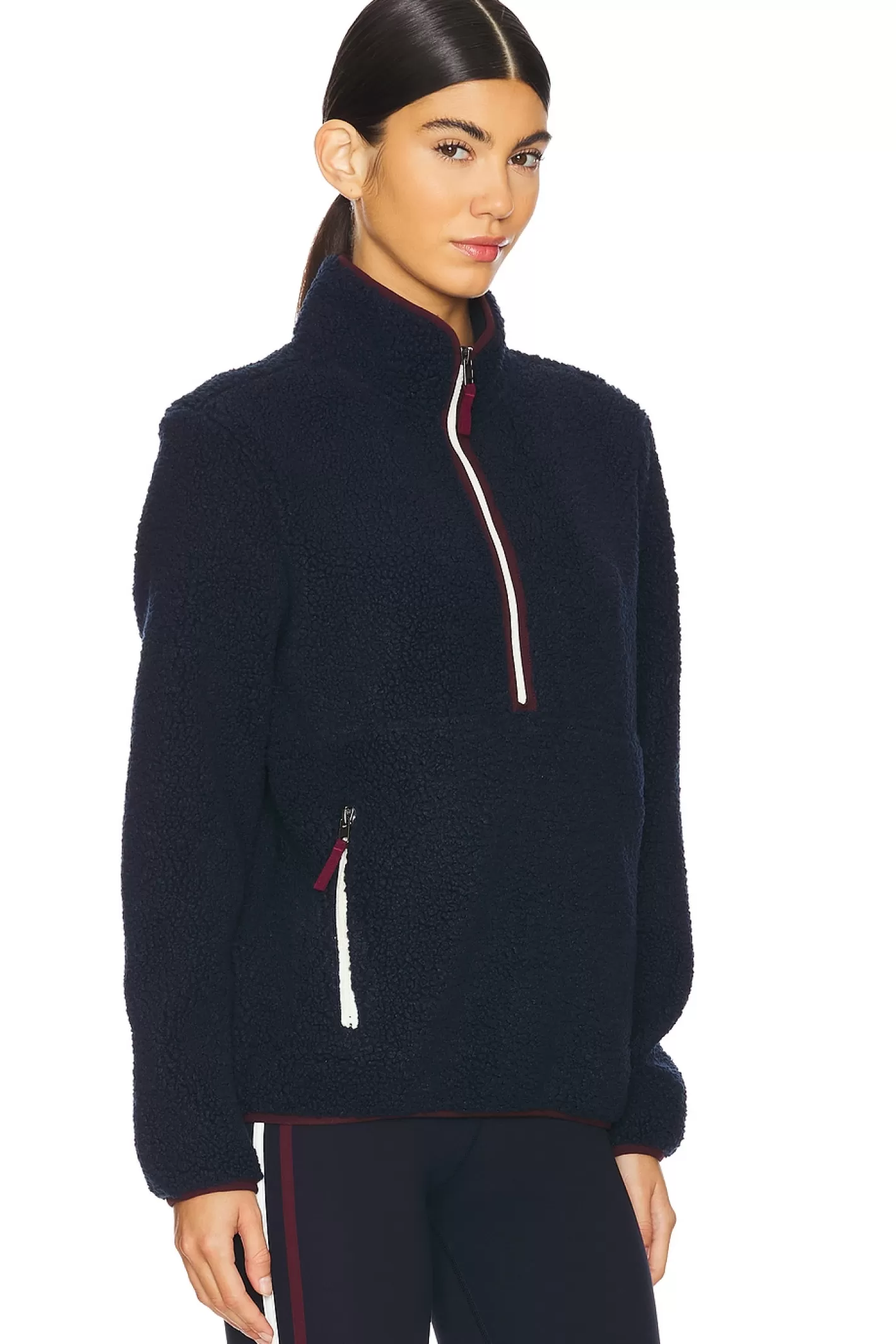 Libby Sherpa Half Zip Sweatshirt>Splits59 Flash Sale