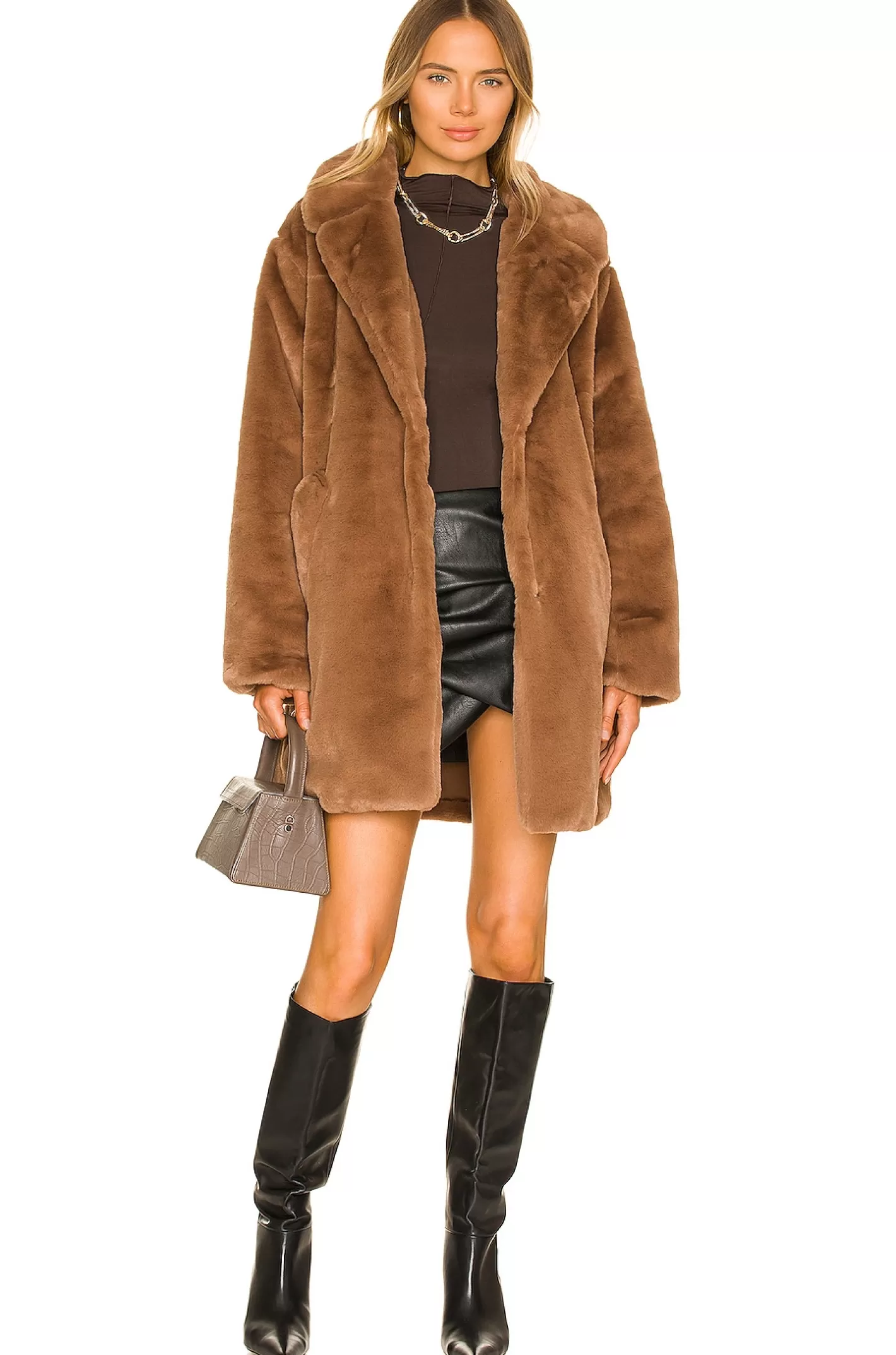 Linnea Faux Fur Jacket>LAMARQUE Outlet