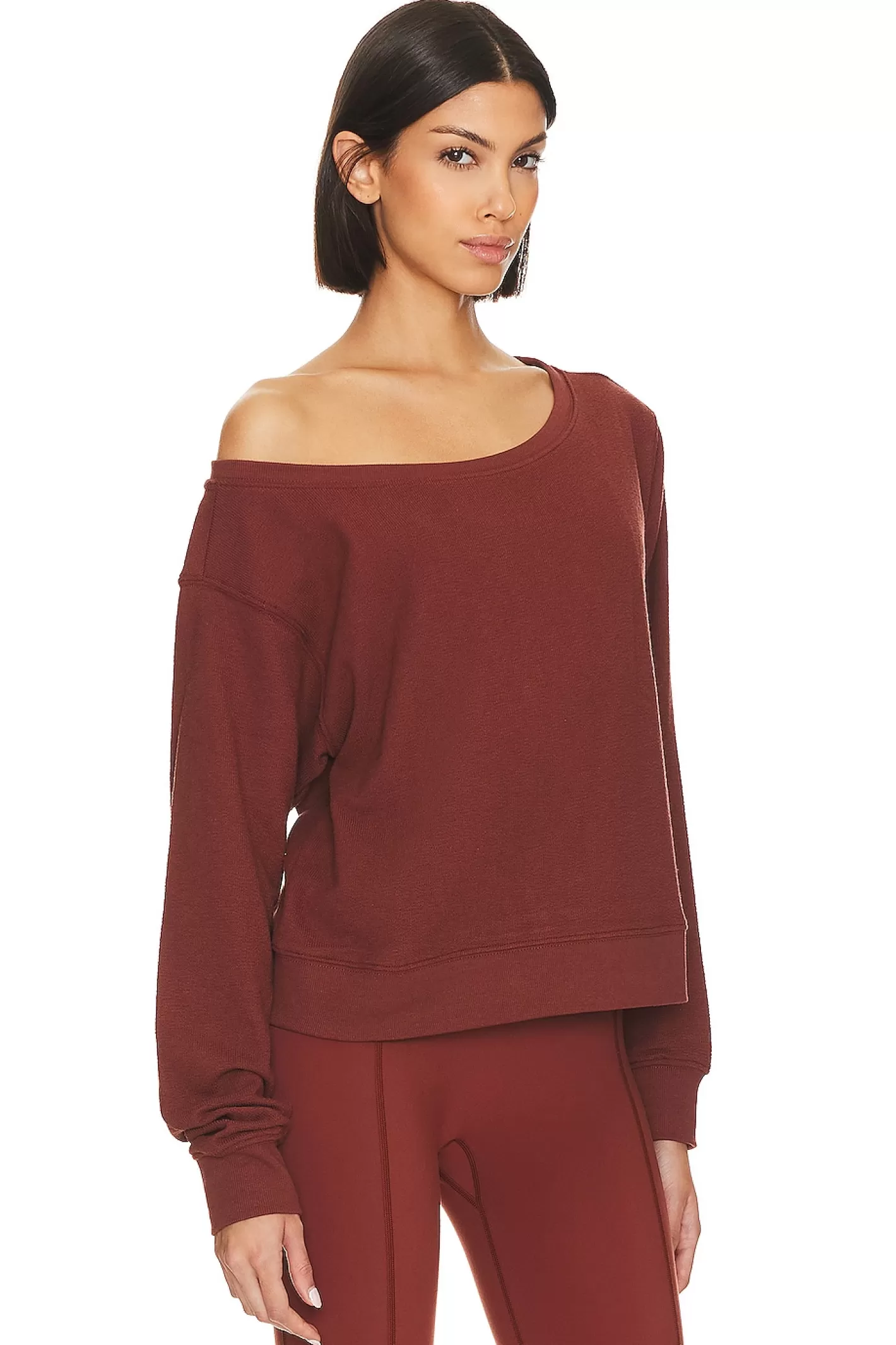 Lofty Slub Rib Vida Pullover>Spiritual Gangster Best Sale