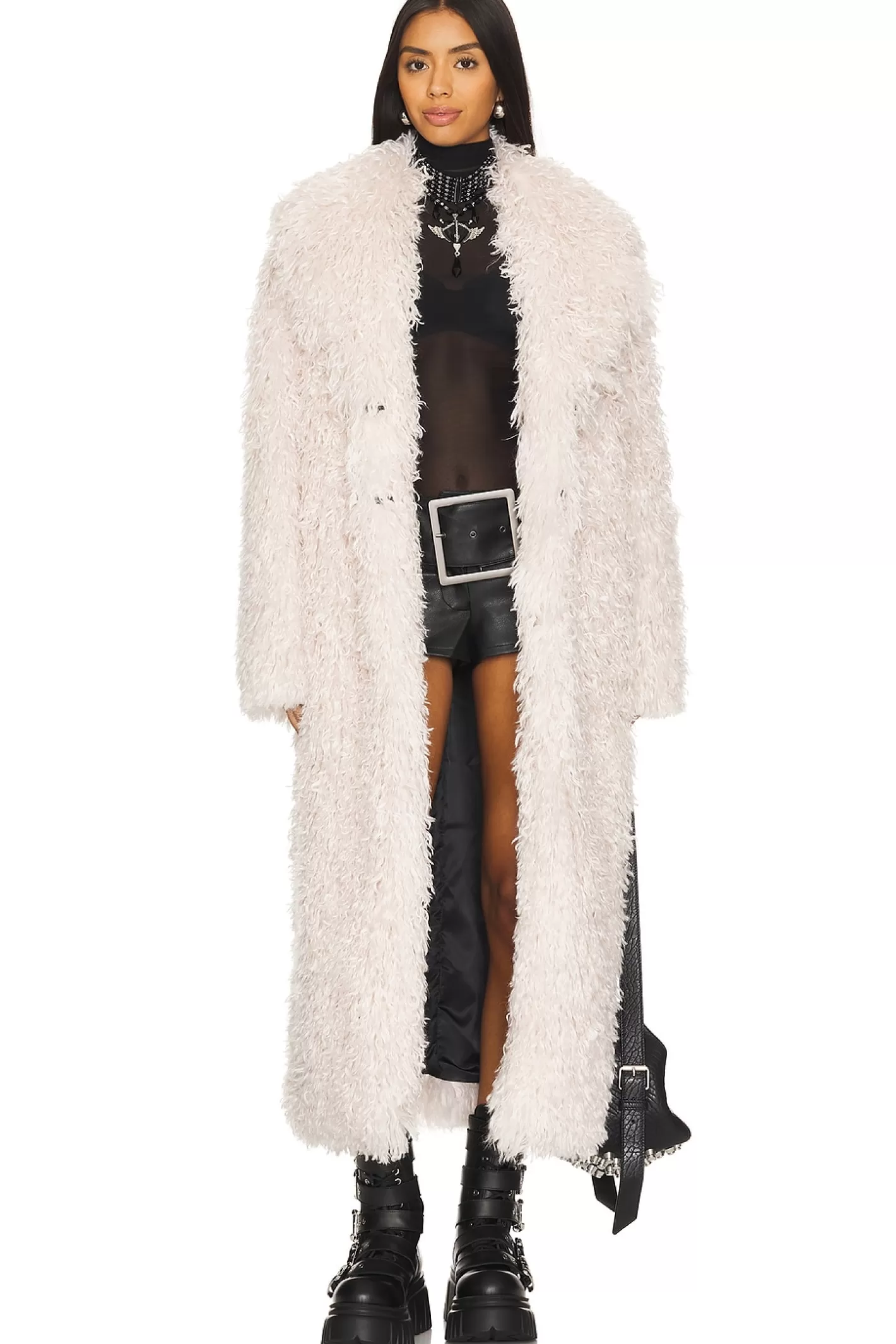 Lola Faux Fur Coat>Aniye By Store