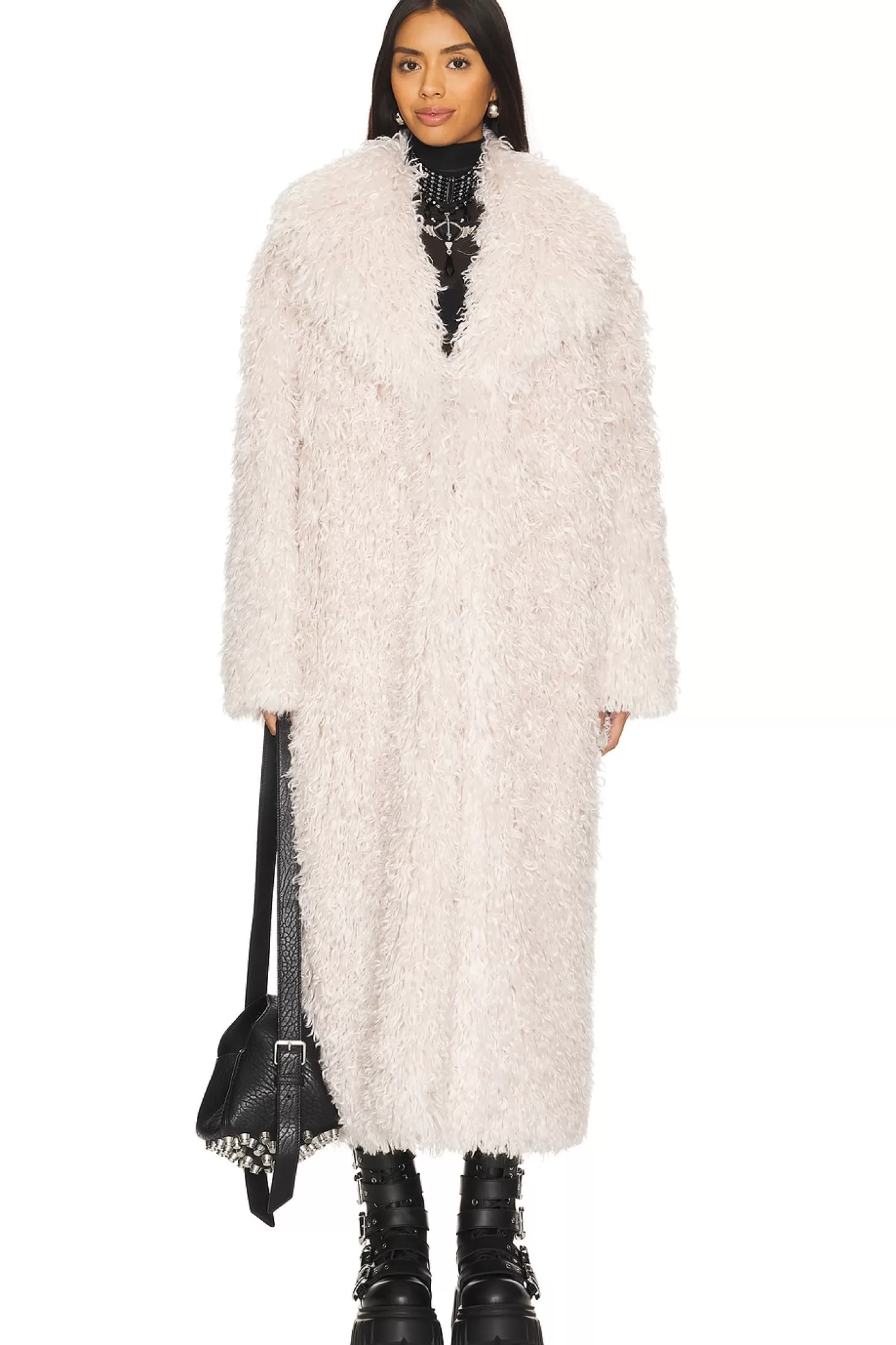 Lola Faux Fur Coat>Aniye By Store