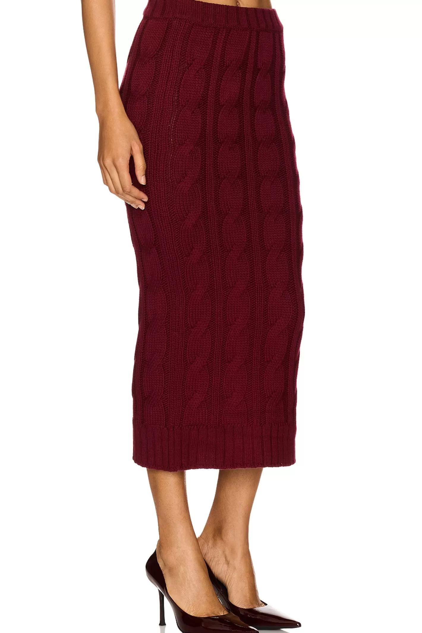 Long Knit Skirt>Rowen Rose Best Sale