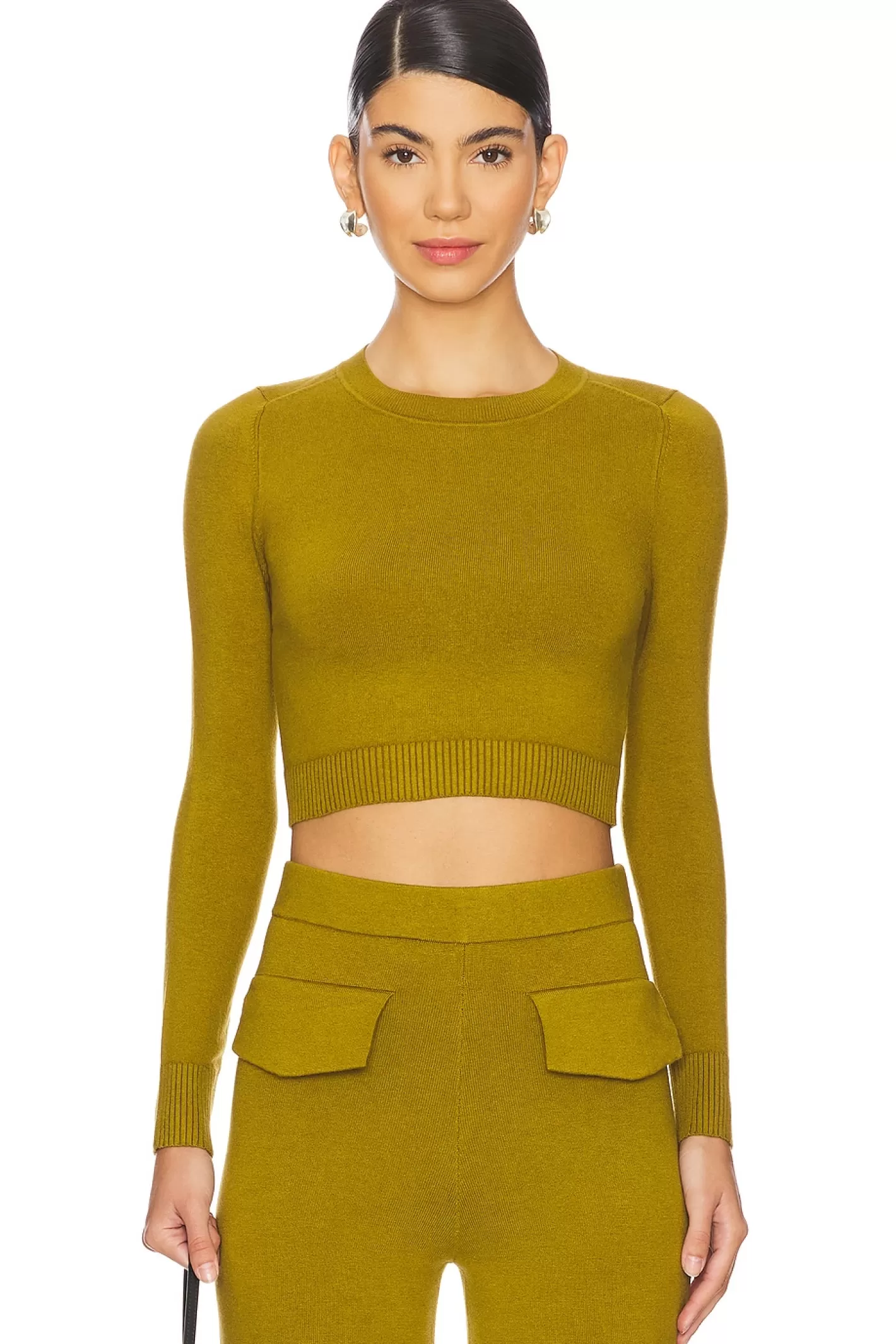 Long Sleeve Crop Top>JoosTricot Best Sale