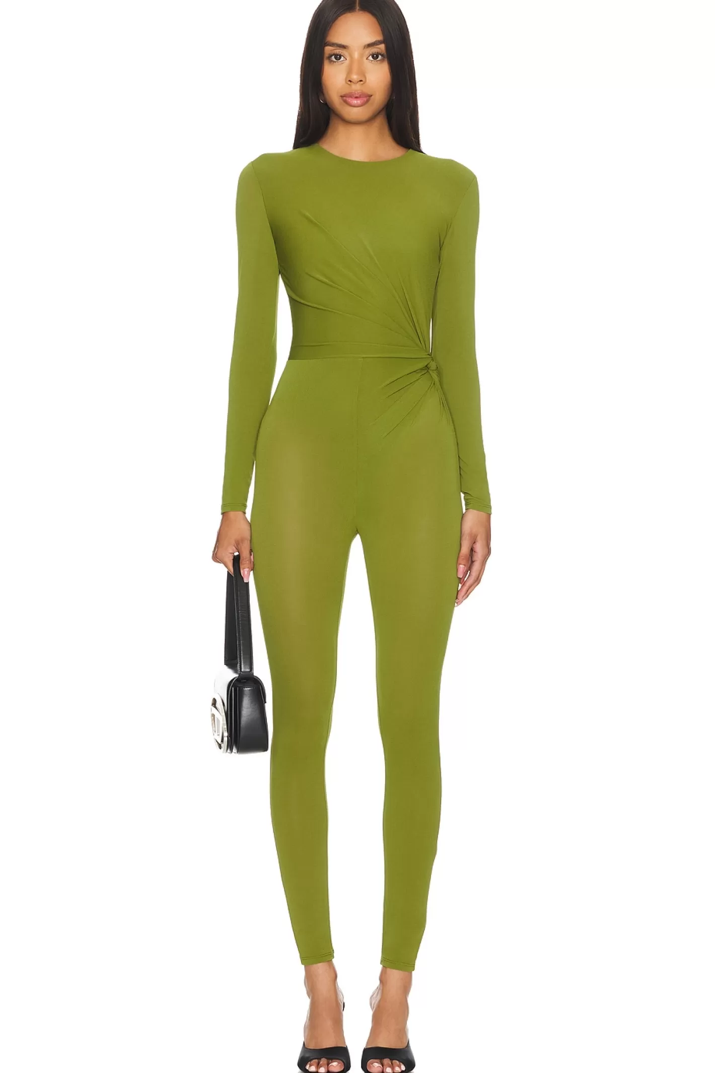 Long Sleeve Twist Catsuit>Alex Perry Best Sale