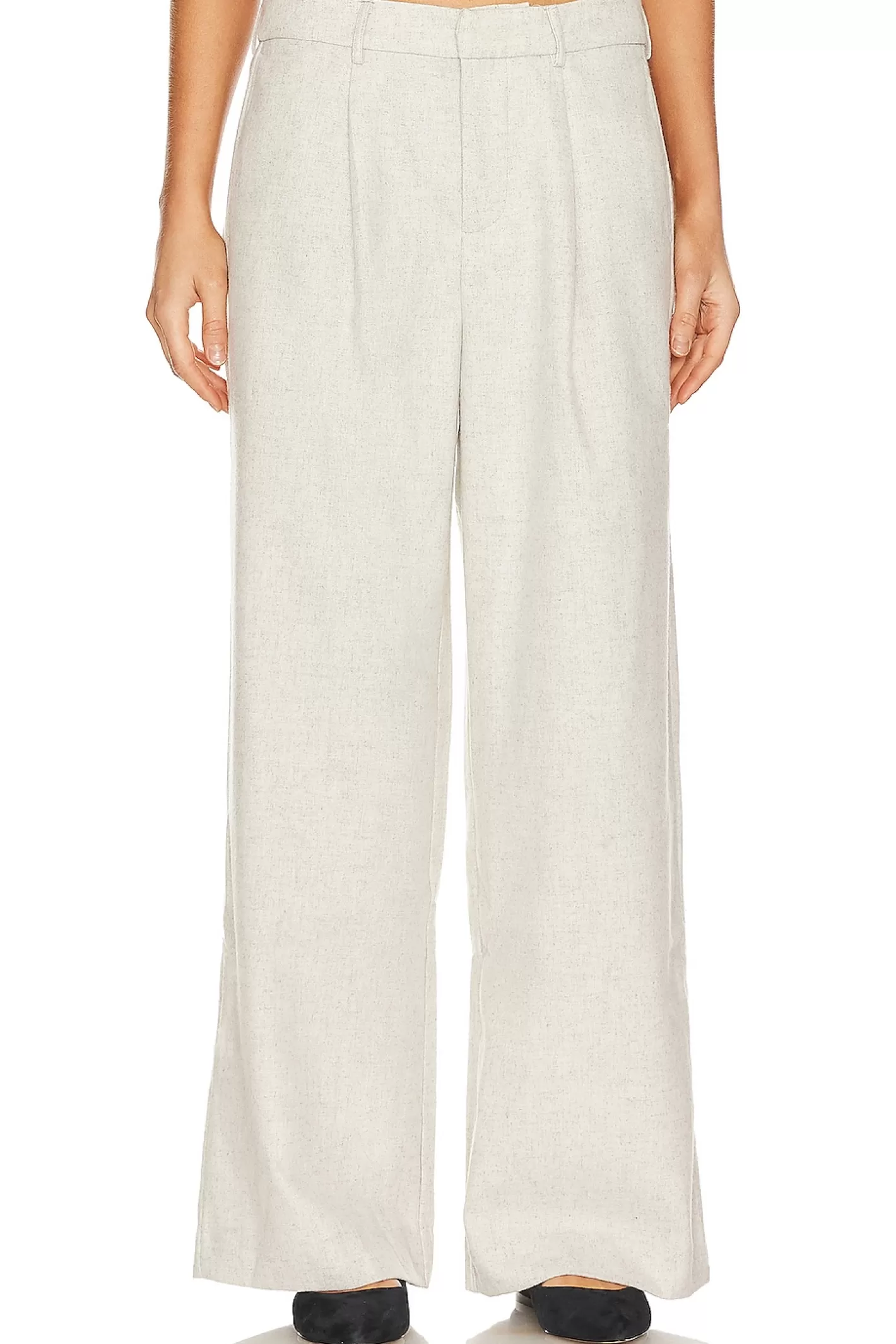 Low Rise Wool Trousers>WeWoreWhat Online