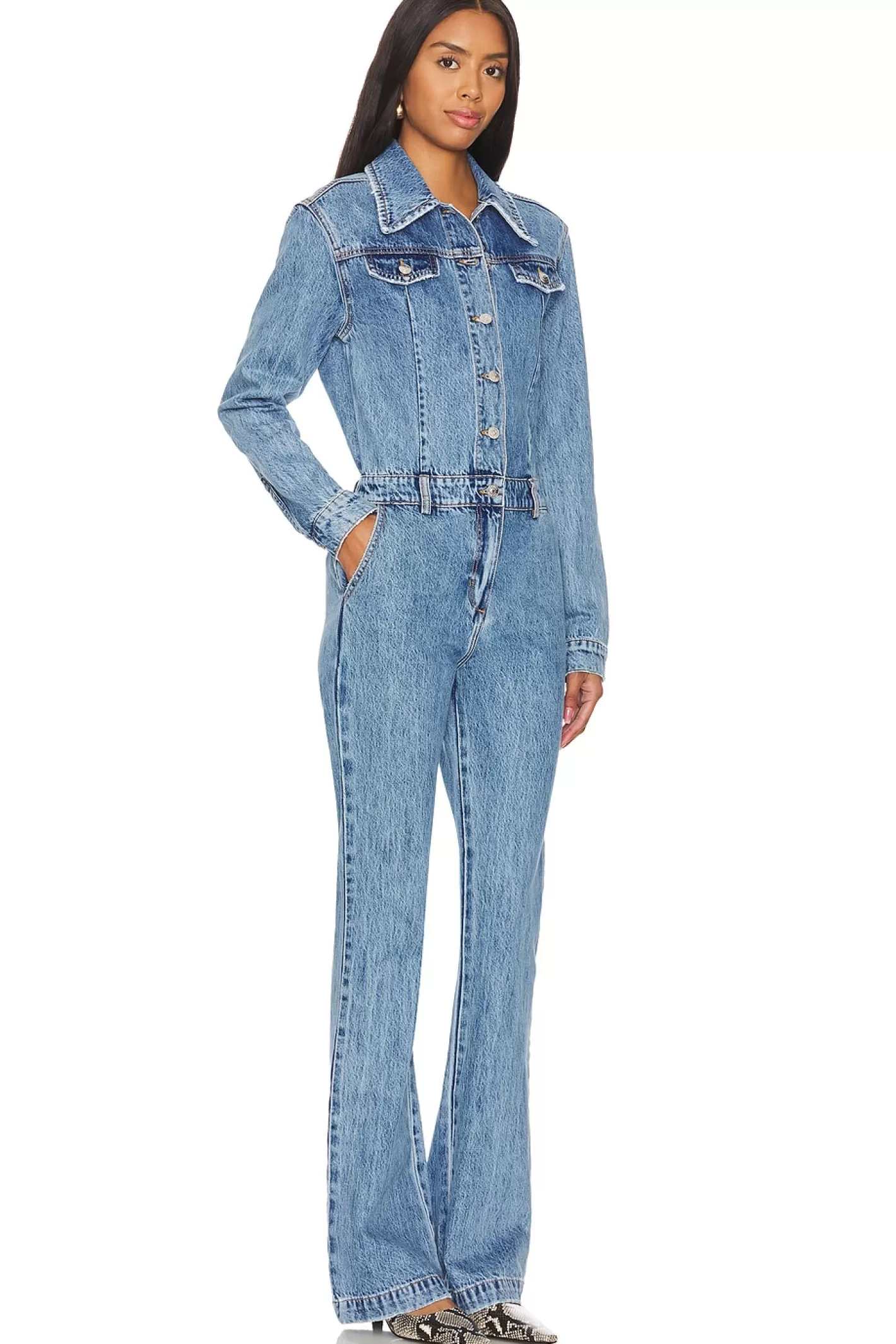 Mabel Fitted Mid Rise Jumpsuit>SER.O.YA Flash Sale