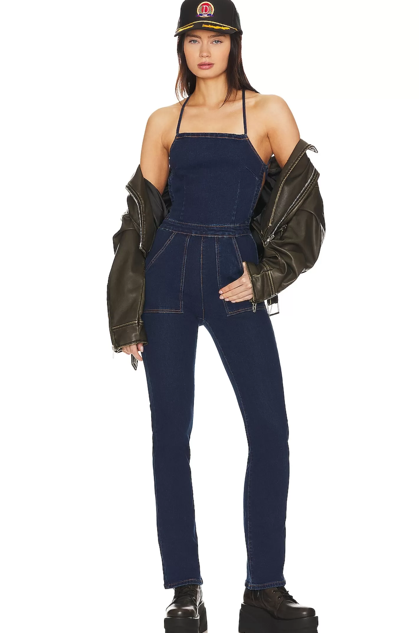 Macey Denim Jumpsuit>superdown Flash Sale