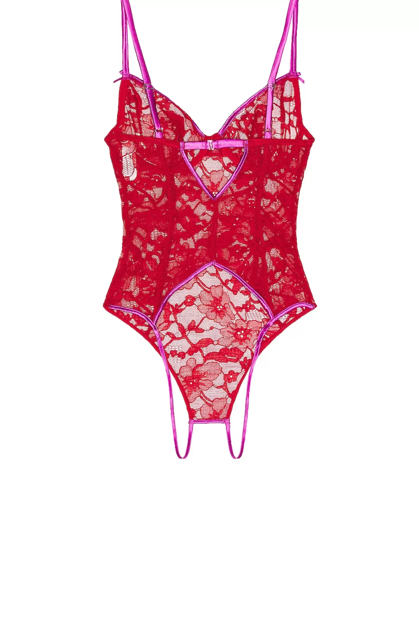 Magnolia Lace Ouvert Bodysuit>fleur du mal Clearance