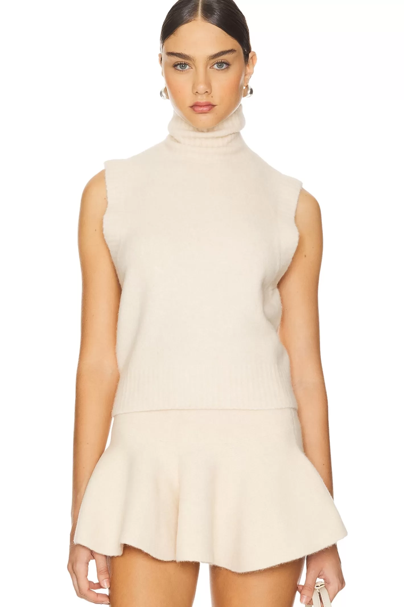 Mapache Mock Neck Vest>Susana Monaco Flash Sale